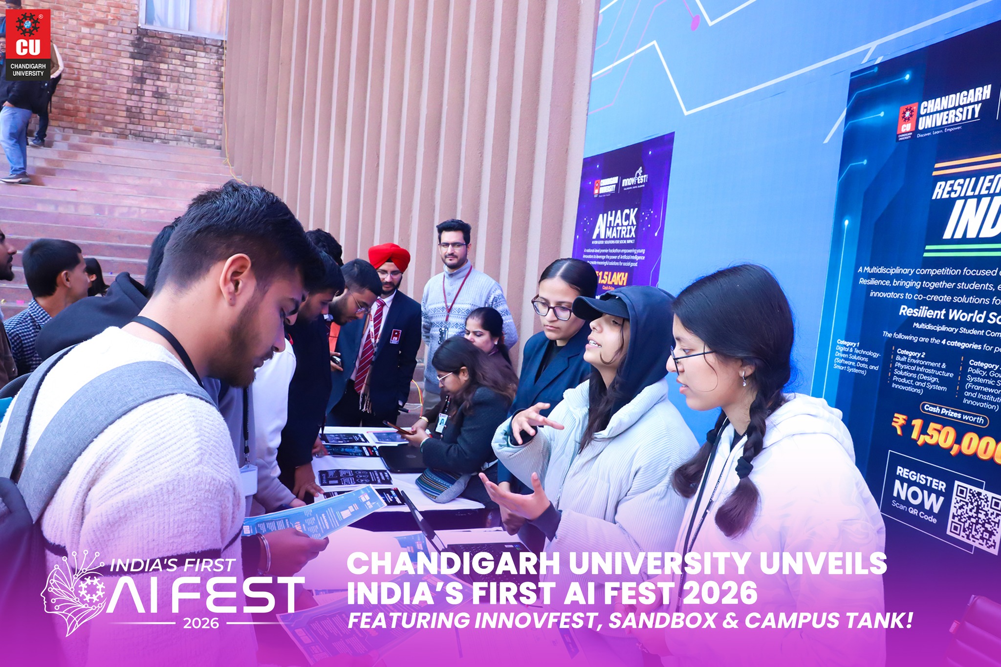 Chandigarh - AI Fest 2026 – CU Welcomes 800+ Teams to Shape the Future ...
