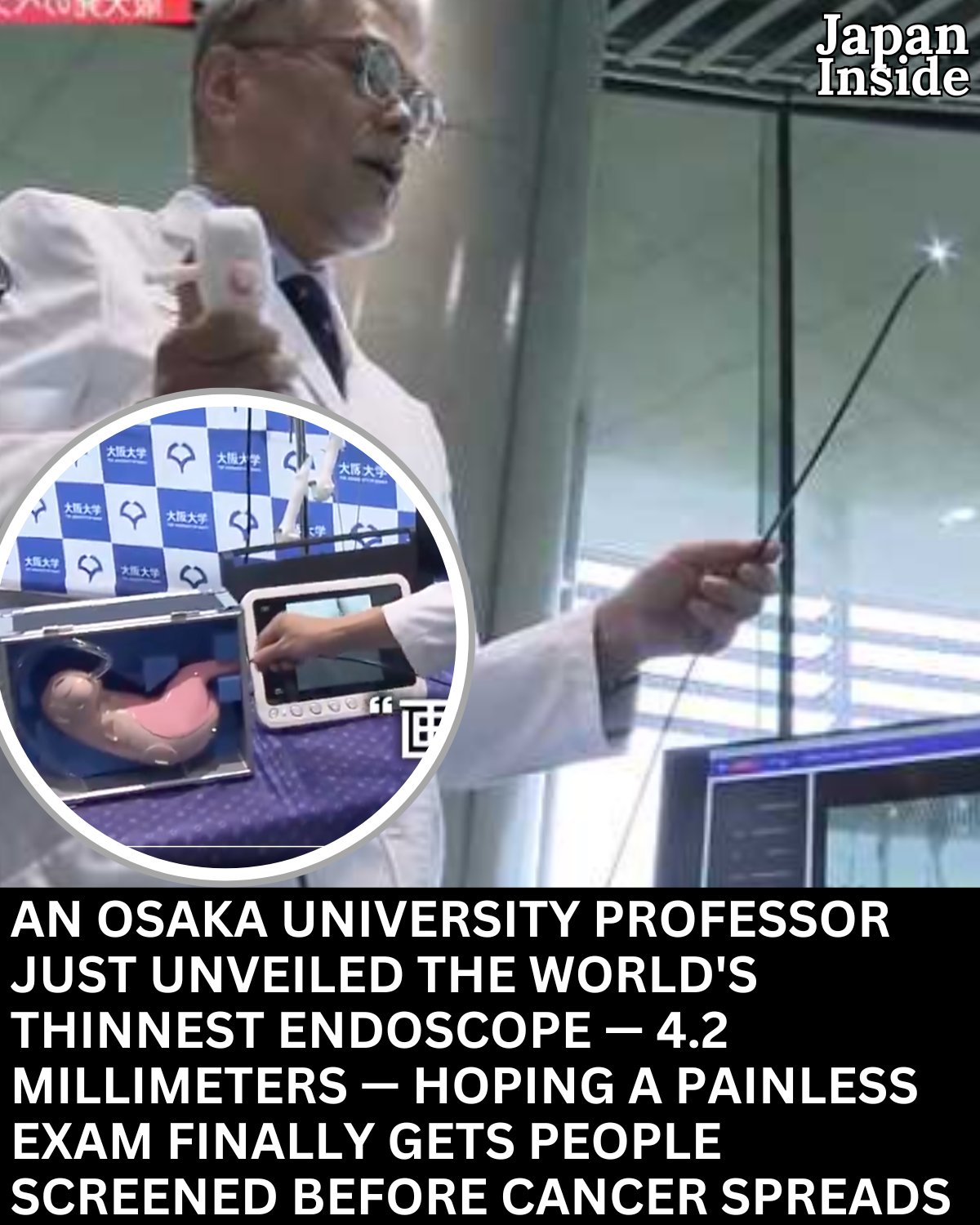 ナカタ Seiichi Nakajima wants to live in a world where no one dies of