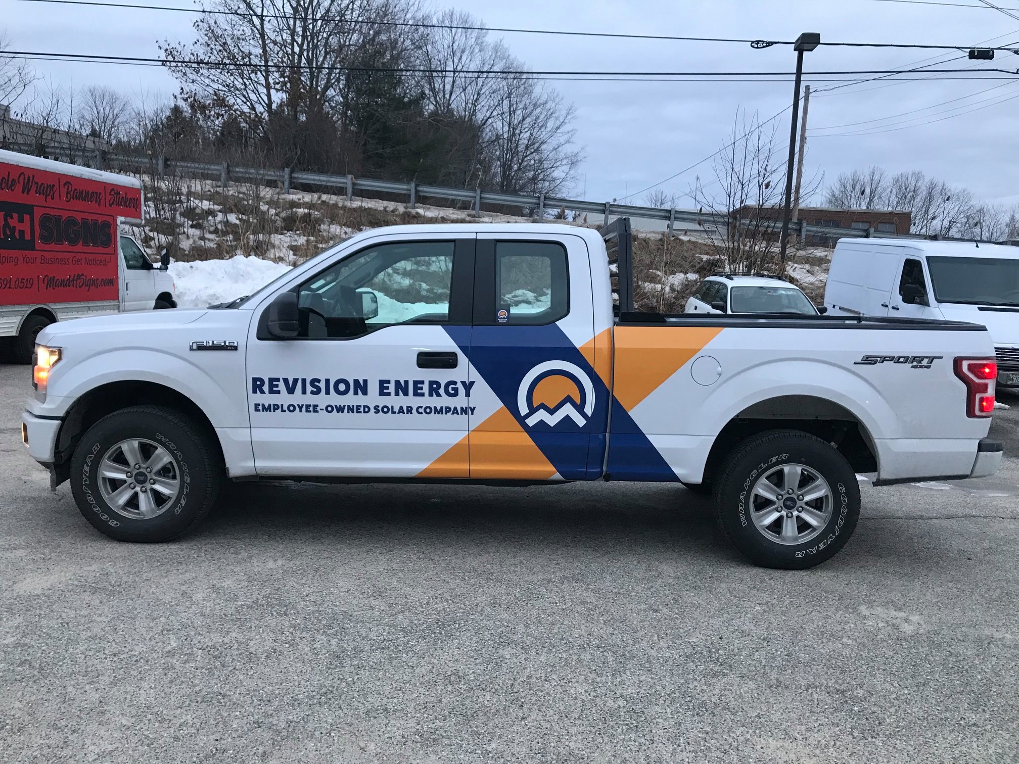 M&H Signs - Here is a partial vehicle wrap that we did for... | Facebook