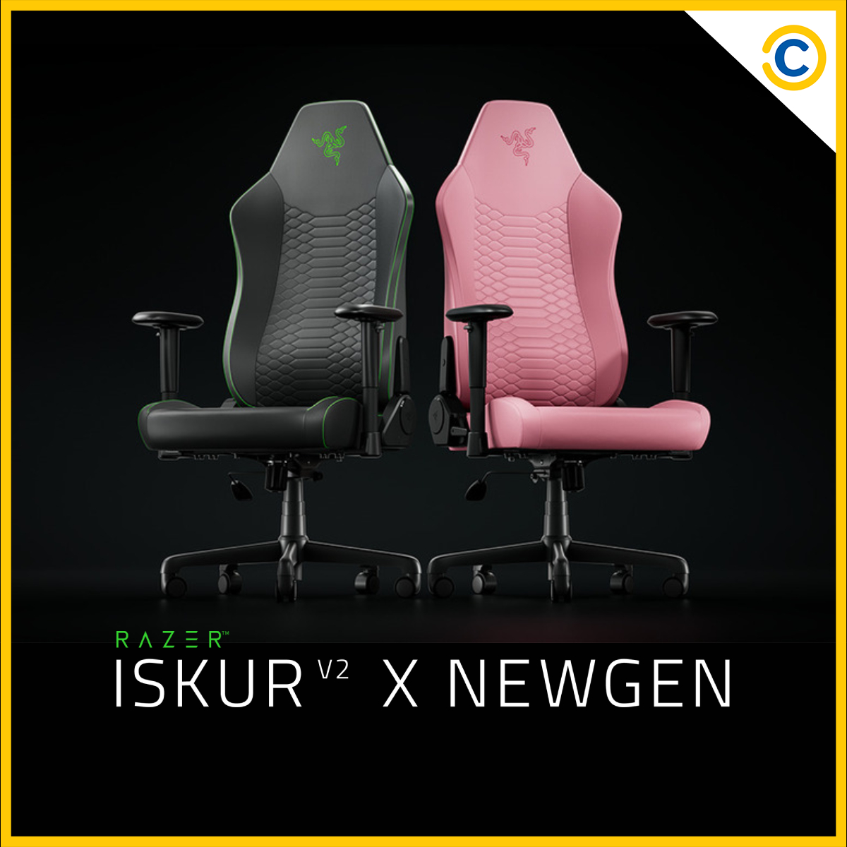 COURTS - Level up your gaming setup with the all-new Razer Iskur V2 X ...