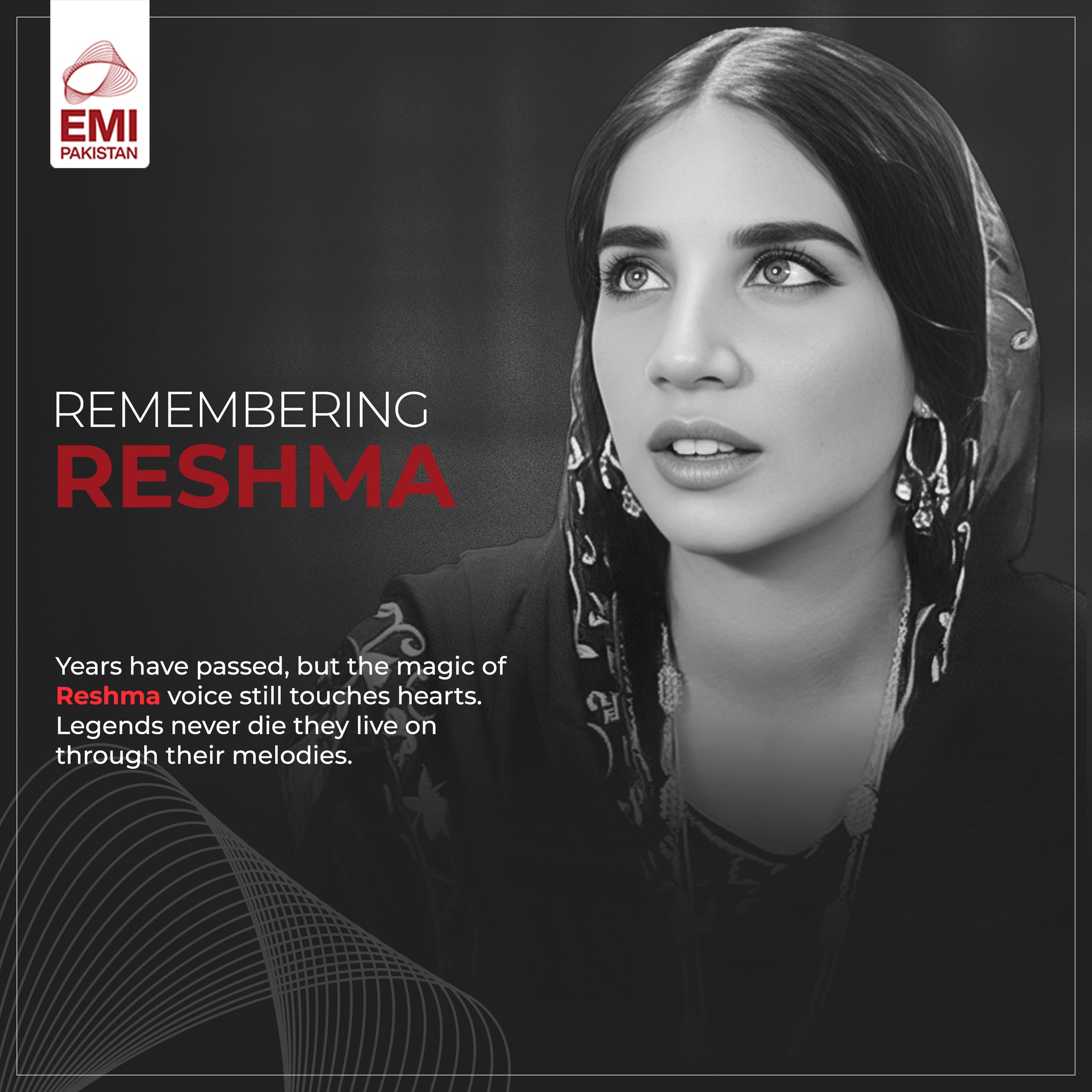 EMI Pakistan - Remembering the unforgettable Reshman on... | Facebook