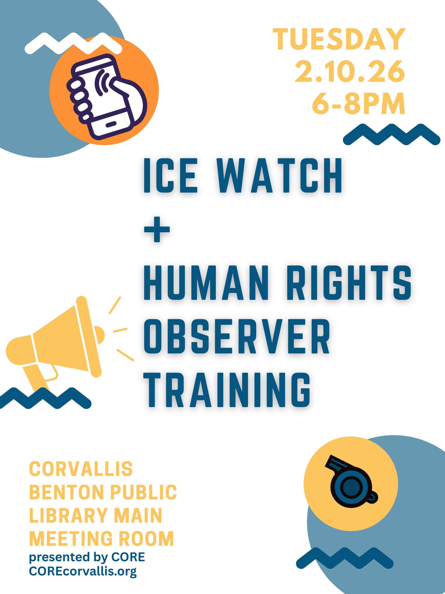Ice Watch + Human Rights Observer Training