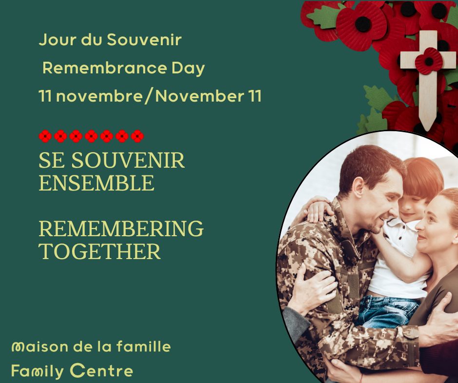 Maison - Jour du Souvenir / Remembrance Day ️🌺 Aujourd’hui, nous ...
