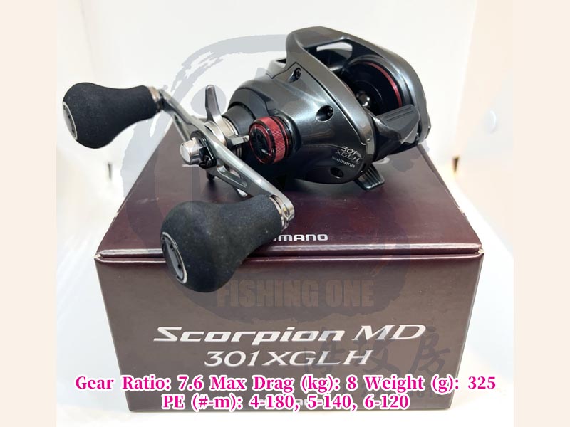 海攻房- Shimano SCORPION MD 301XGLH 即日上市! #海攻房#shimano