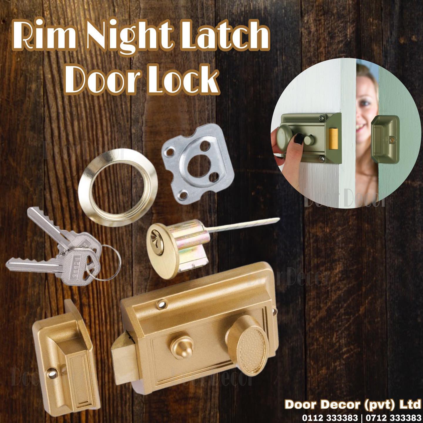 Door Decor - Pvt Ltd - Night Latch Original Wren Bird Brand Rim Night ...
