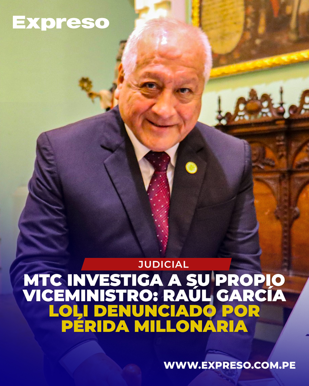 Diario Expreso - 📌 El viceministro de Comunicaciones, Raúl... | Facebook