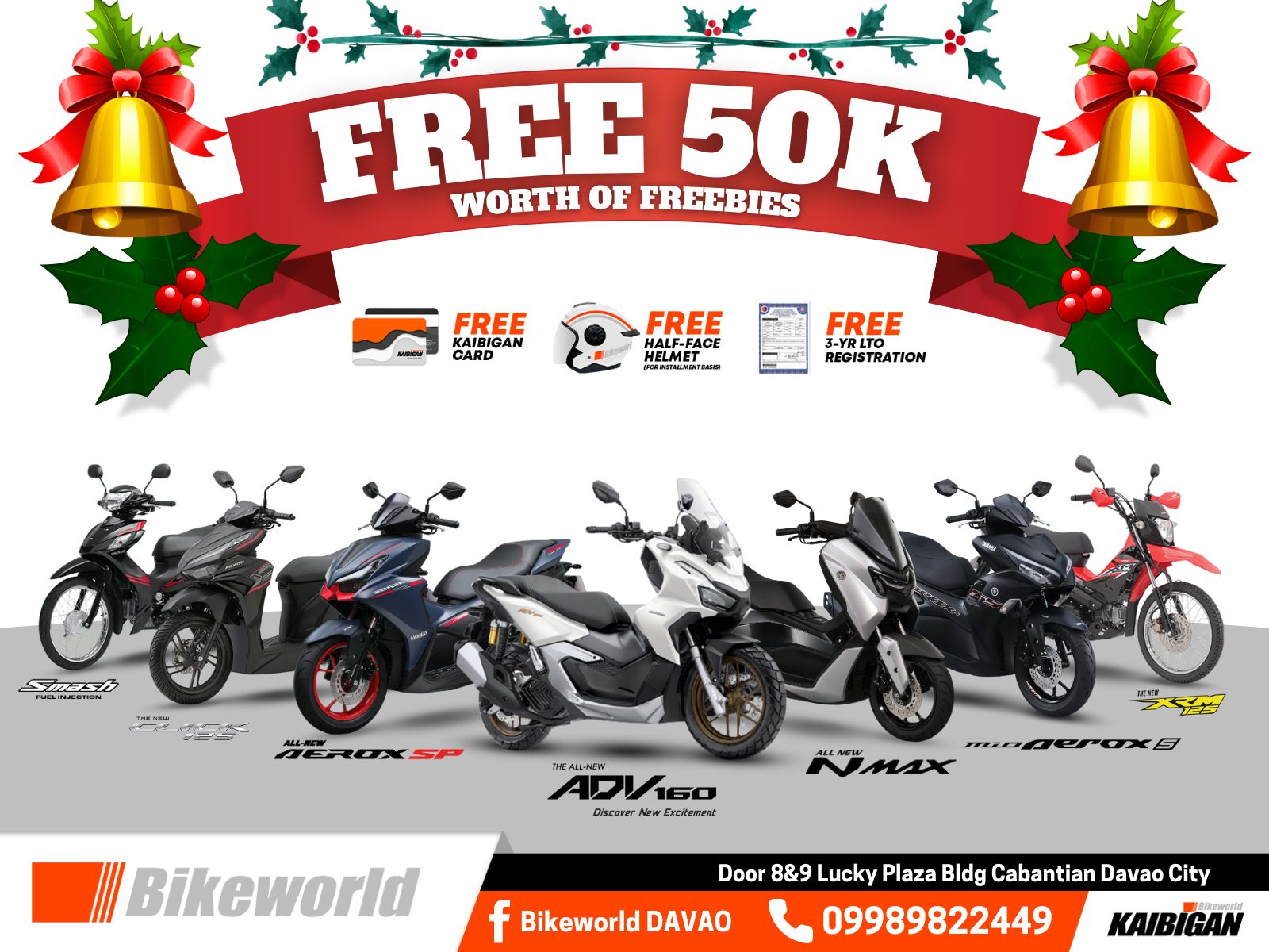 Bikeworld - 🎊Merry Christmas & Happy New Year🎊 Bago matapos ang 2025 ...