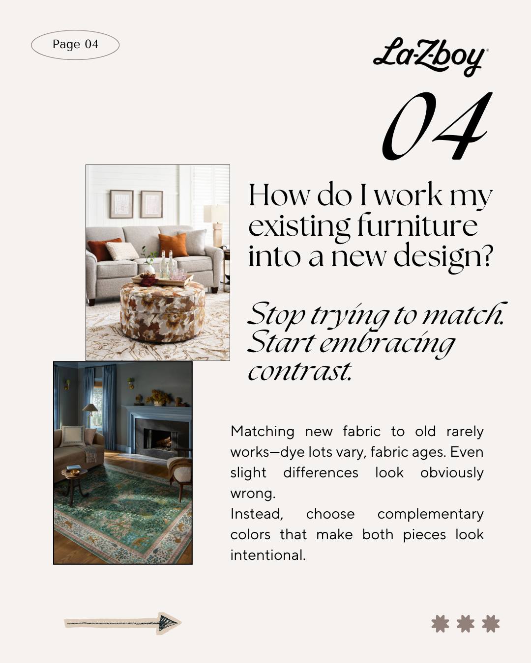 La-Z-Boy - Step into a world of captivating design with Caitlin Hensley ...