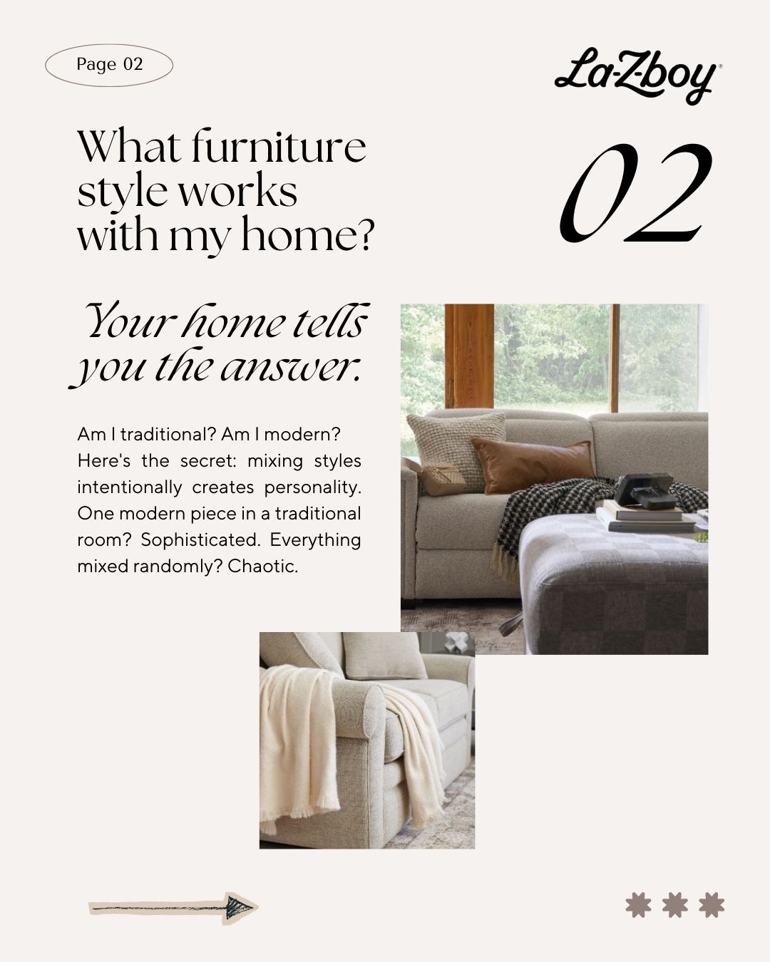 La-Z-Boy - Step into a world of captivating design with Caitlin Hensley ...