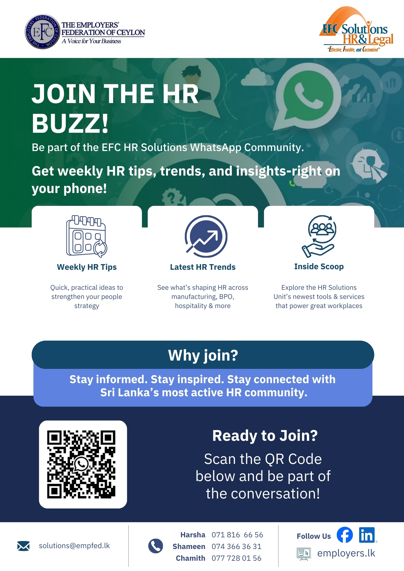 The Employers' - Join the EFC HR Solutions WhatsApp Community! Get ...