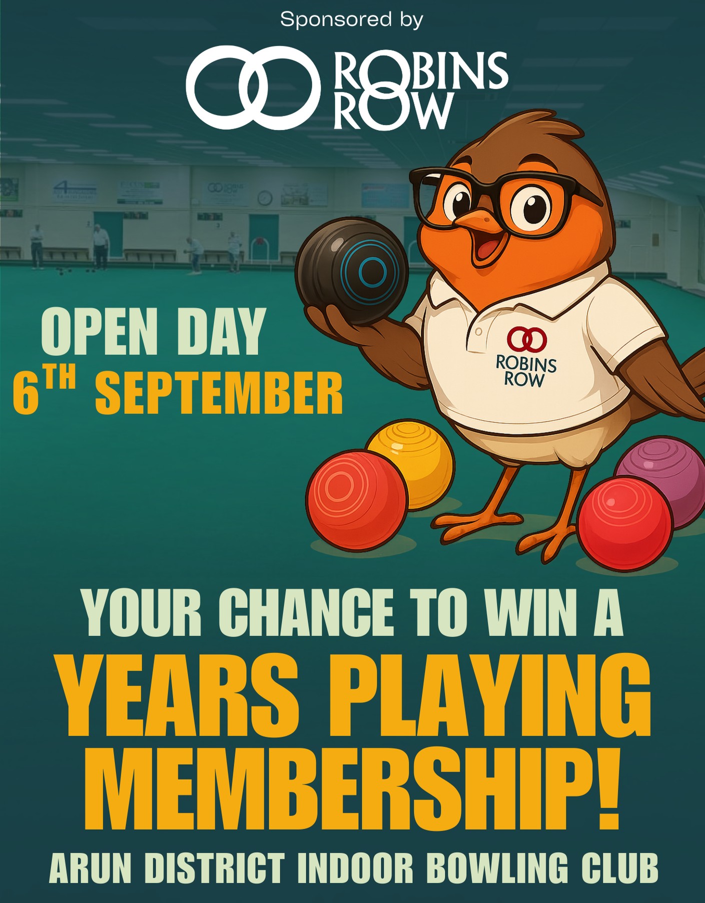 Robins - 🎉 OPEN DAY ALERT! 🎉 Have you heard? 👀 Arun District Indoor ...
