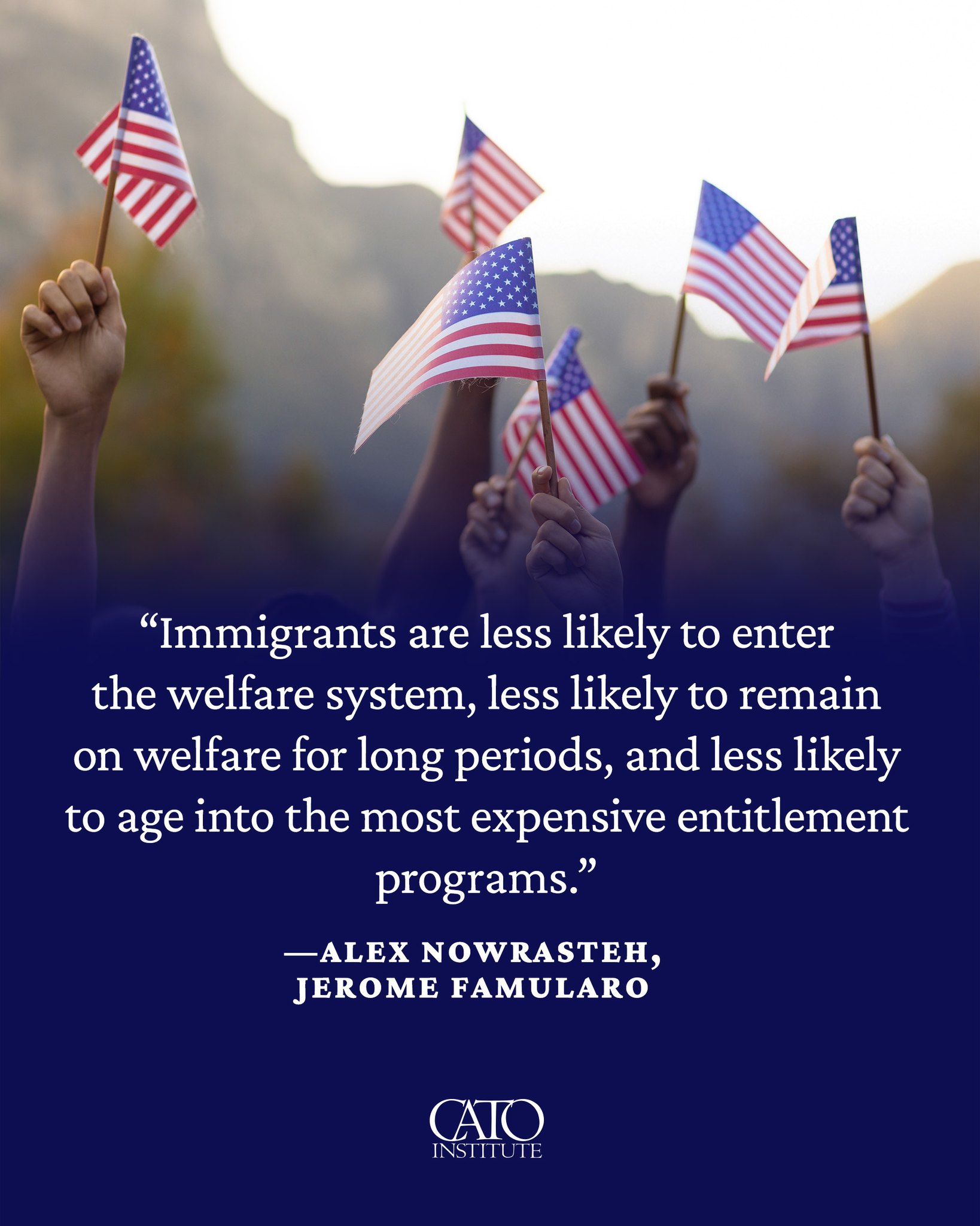 The Cato - Native-born Americans consume more welfare and entitlement ...