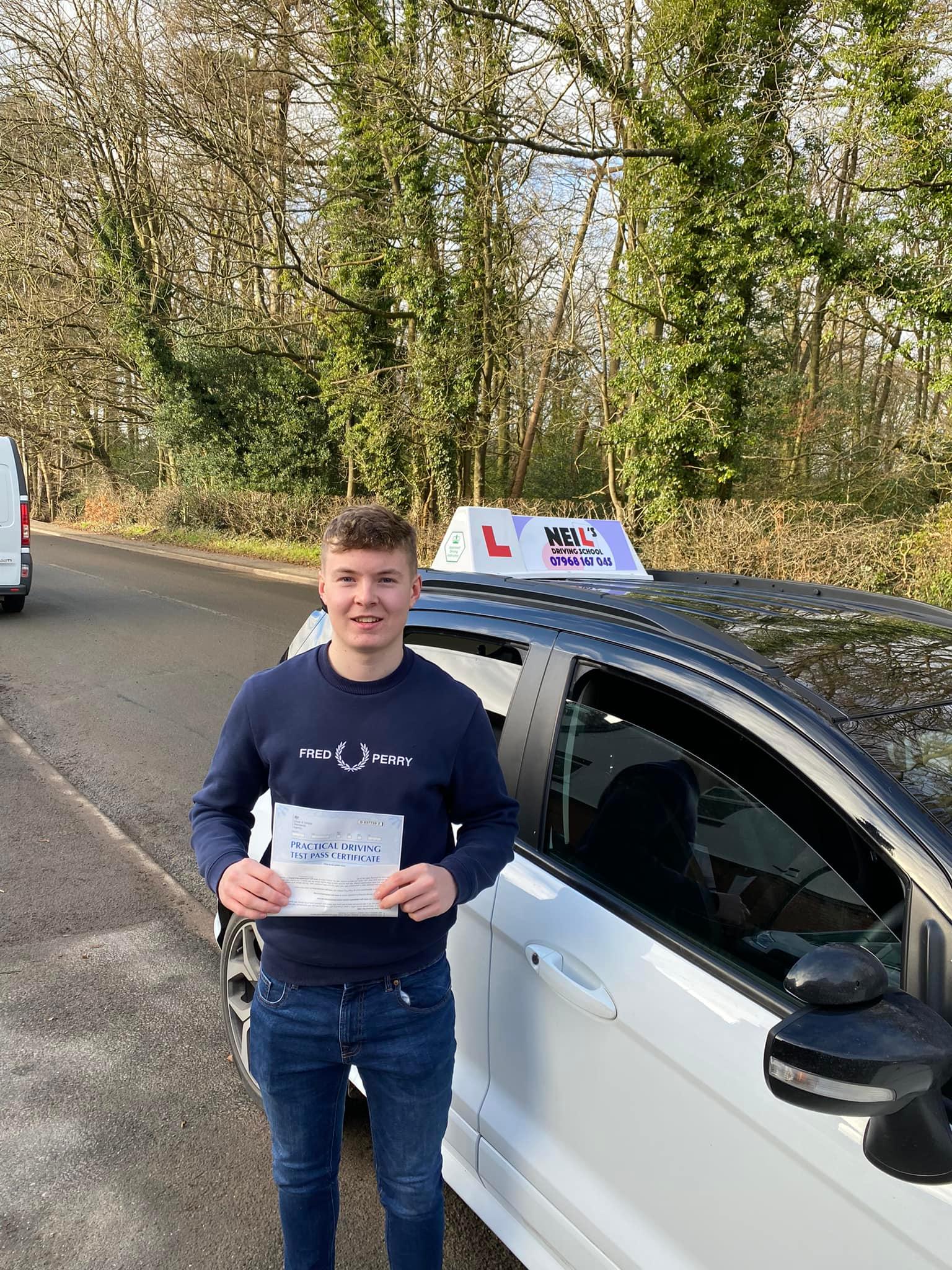 A massive congratulations to Will... - Neil's driving school