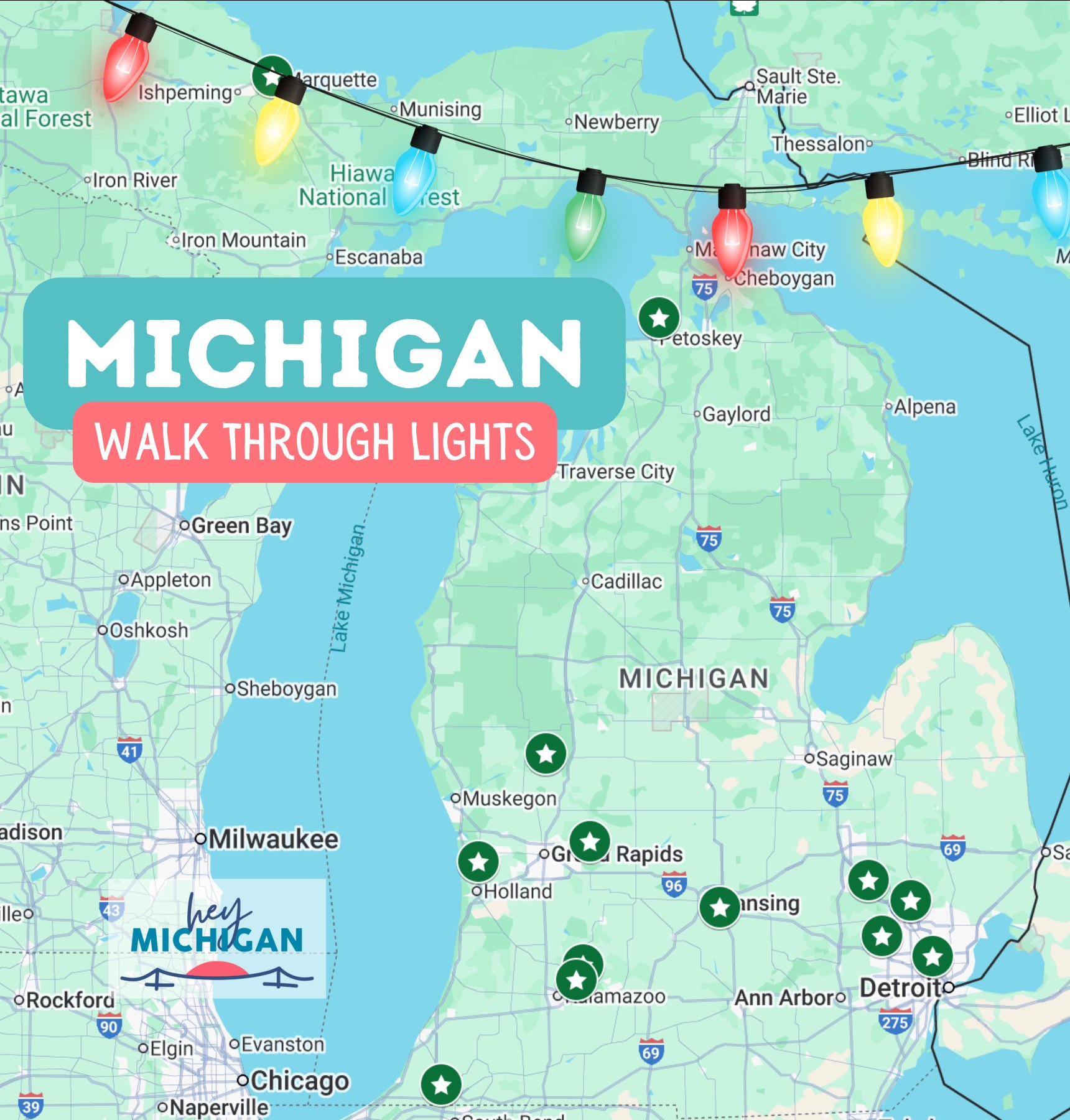 Hey - Michigan's 10 Best Walk Through Christmas Light Shows --> https ...