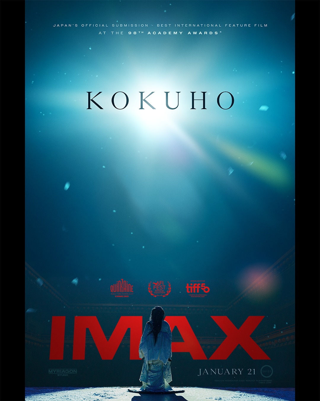 IMAX - Japan's highest-grossing live action film of all time, KOKUHO ...