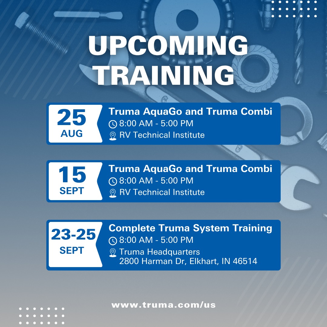 Truma - 📣 Registration is now open for our August Truma Certified ...