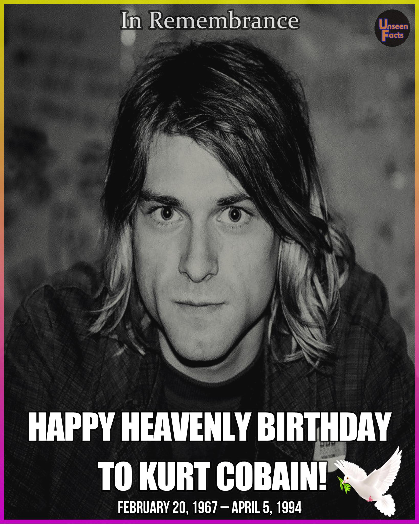 Unseen - Remembering Kurt Cobain, iconic frontman of Nirvana whose ...