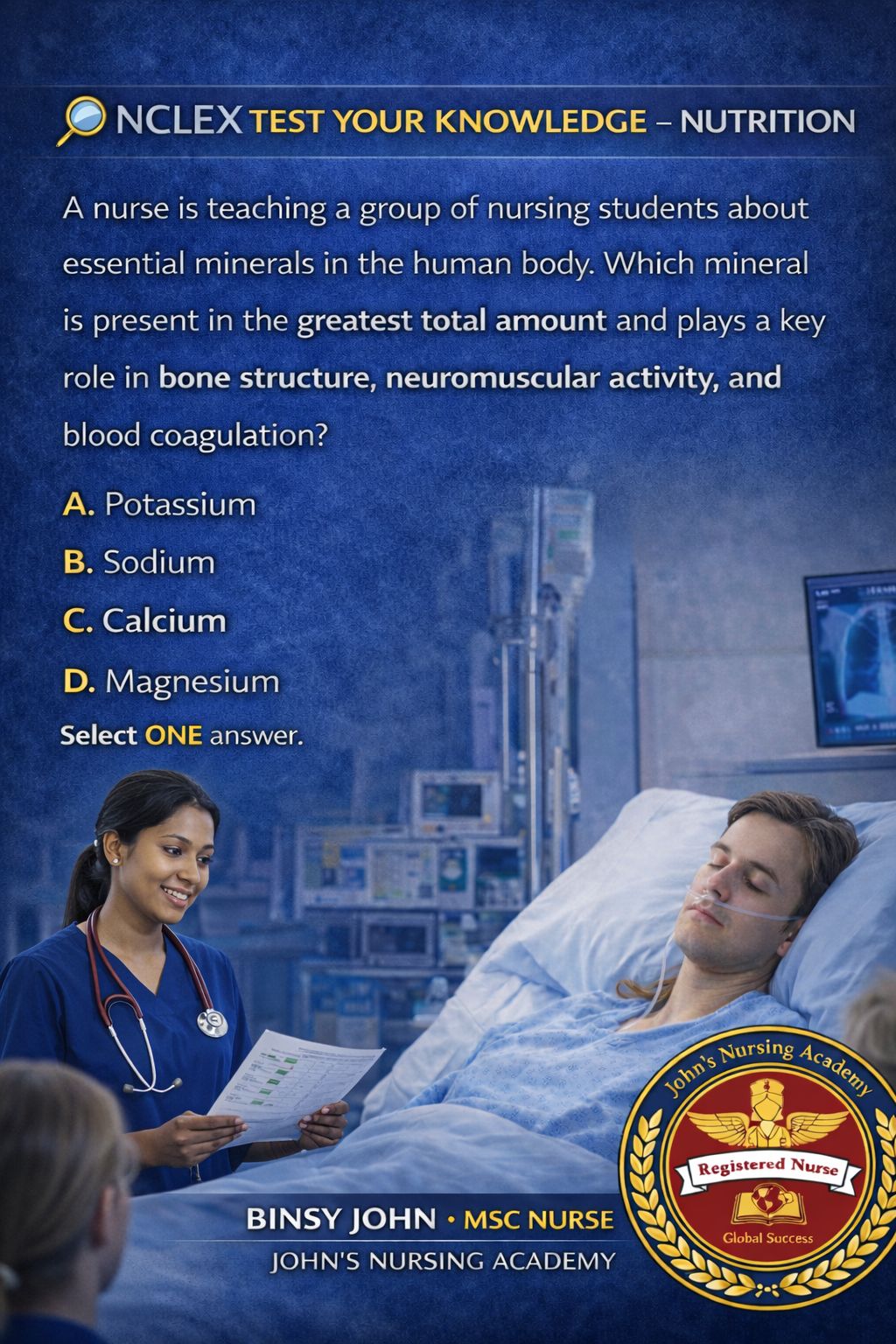 Human Anatomy Group | 🧠💡 NCLEX Nutrition Alert: Do You Know the MOST ...