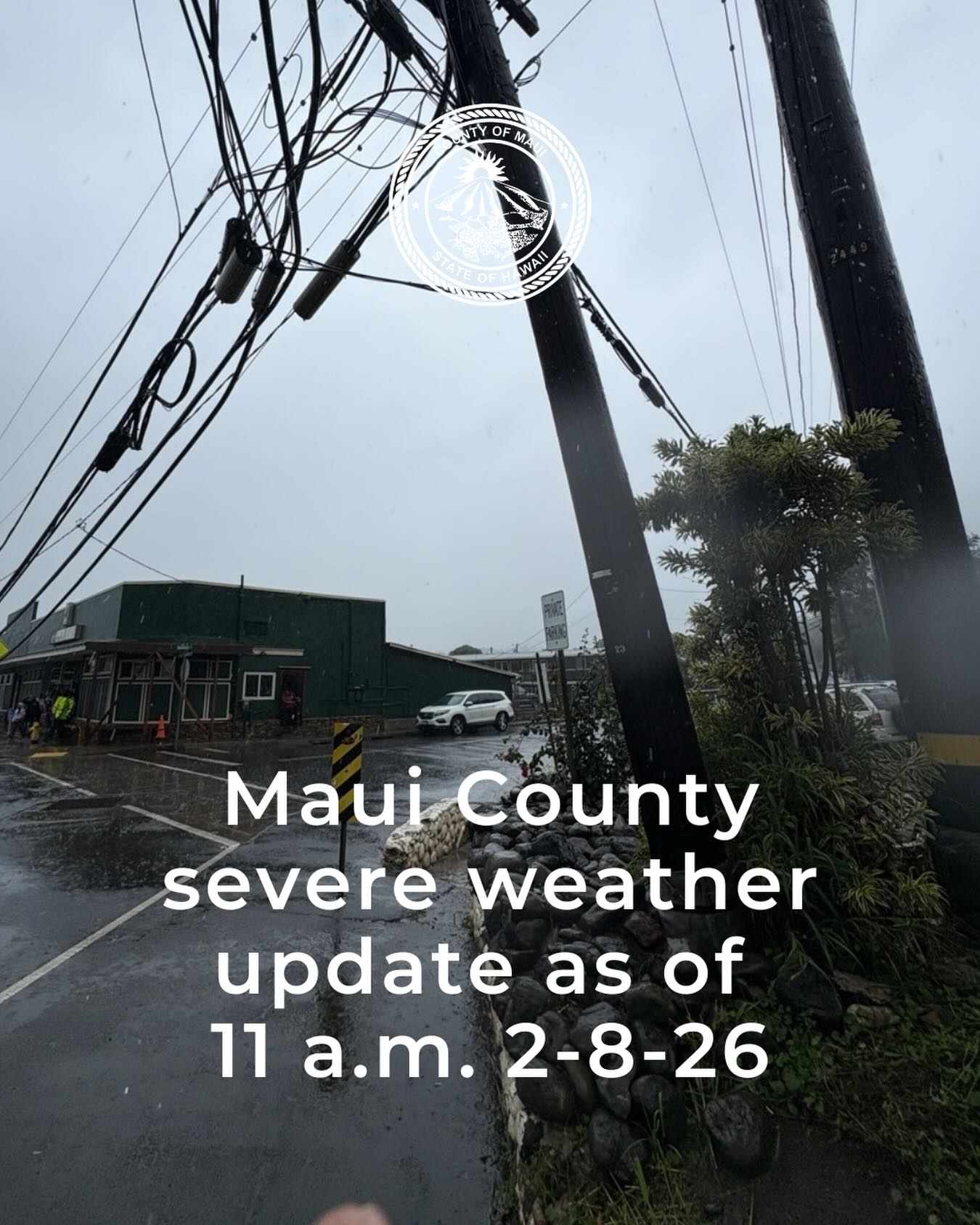 County - ROADWAY ADVISORIES Maui Emergency Management Agency (MEMA) is ...
