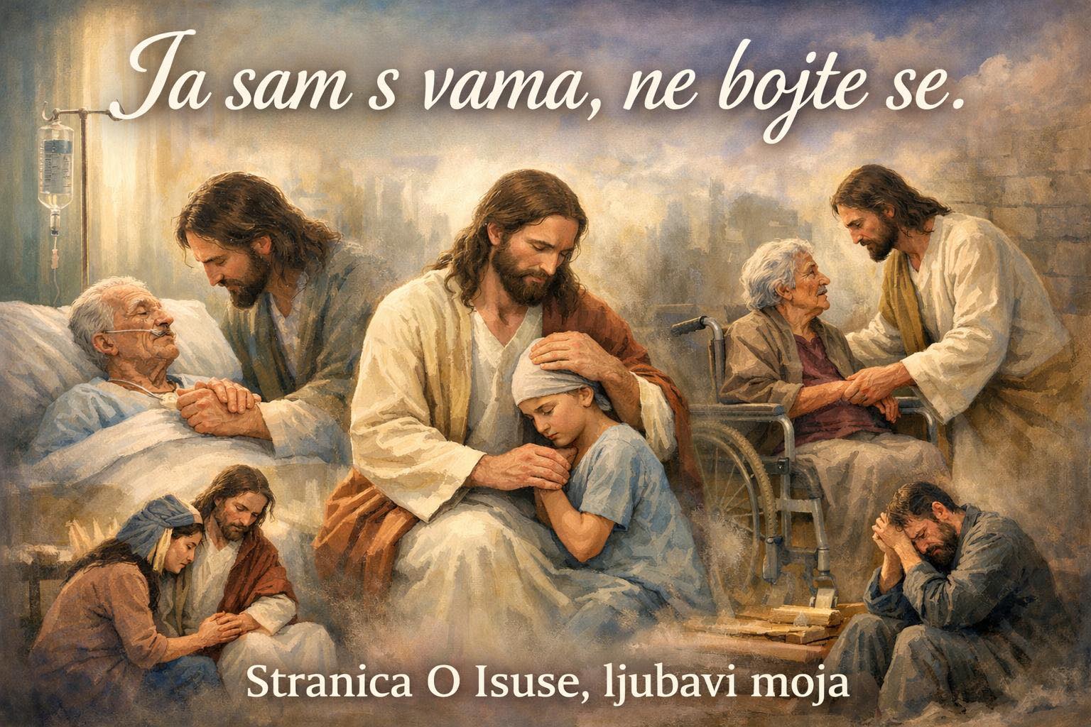 O Isuse - Ja sam s vama, ne bojte se. U svakom trenutku boli, bolesti ...