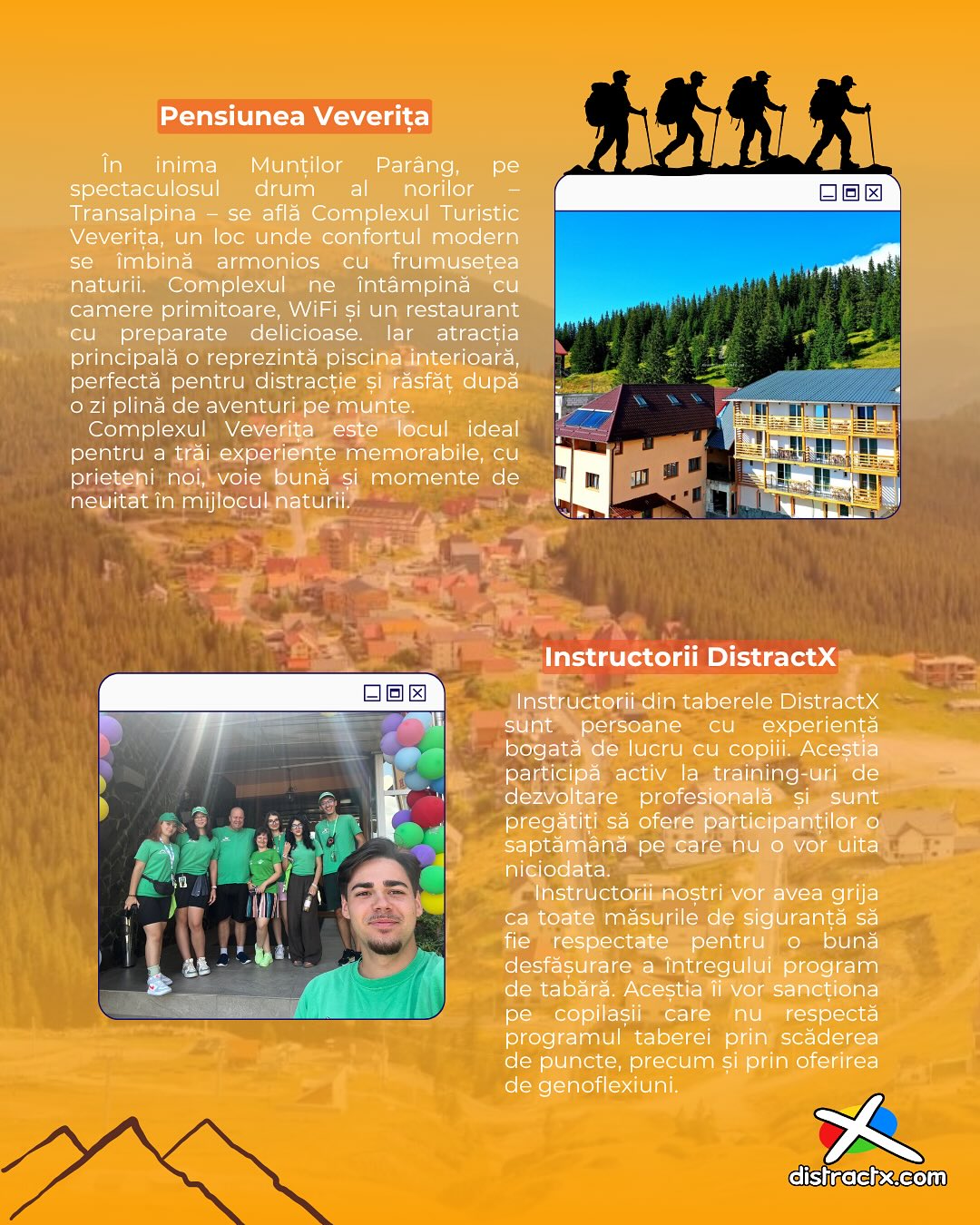 DistractX - Tabere, Evenimente, Ateliere, Educatie si Distractie ...