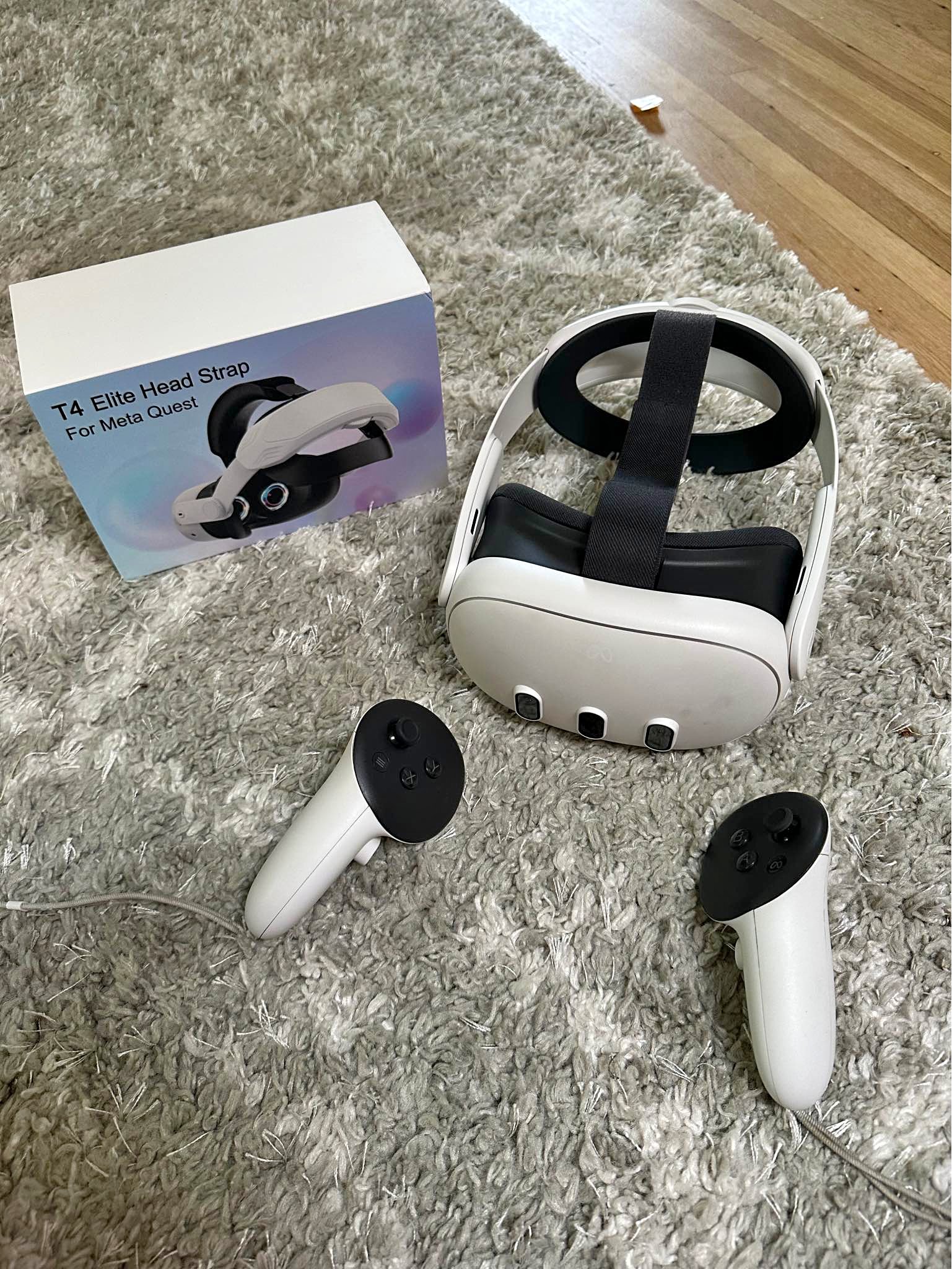 Meta Quest 3 (128gb) + elite head strap - Headsets | Facebook 
