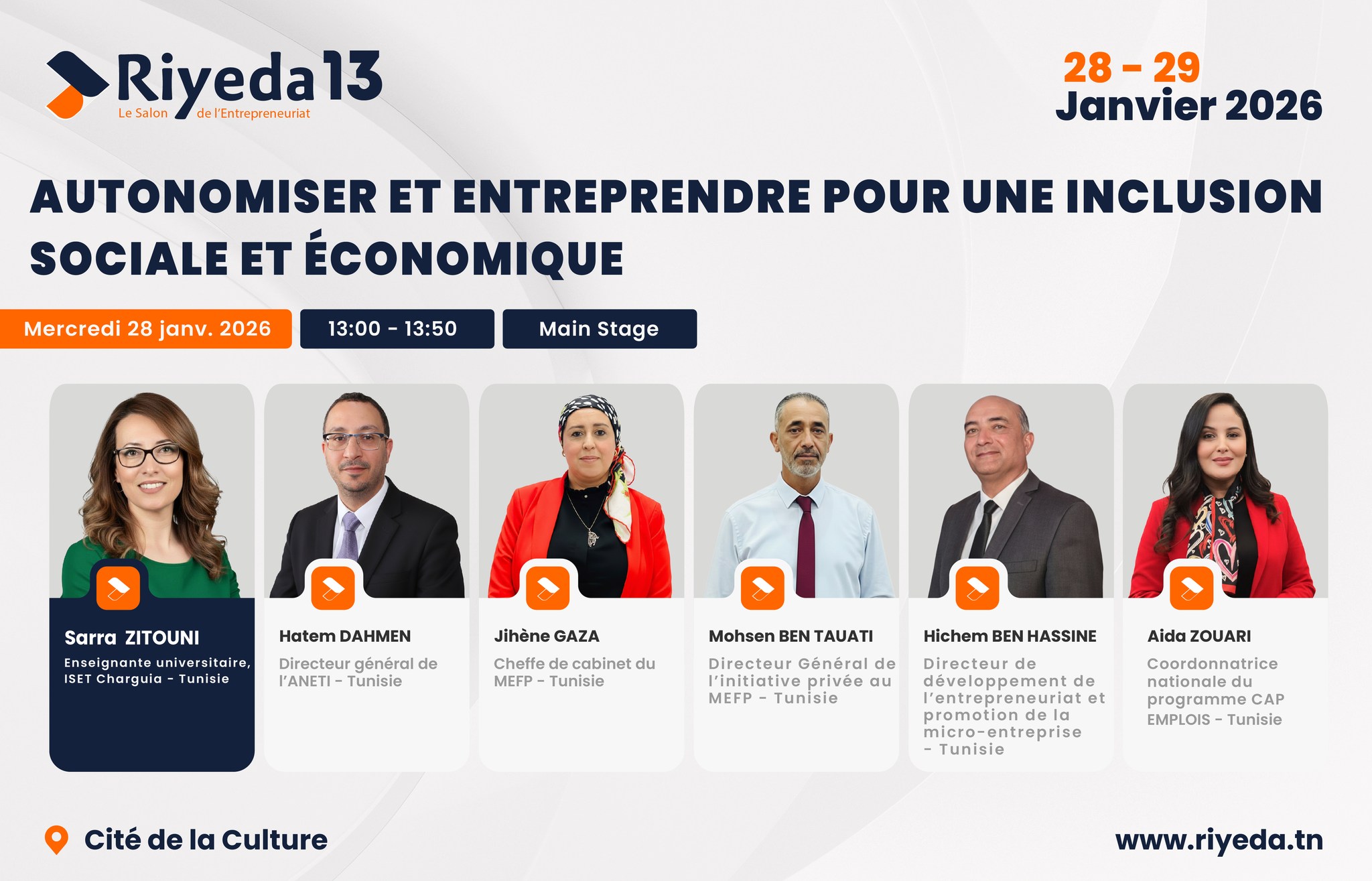 Riyeda - L’inclusion sociale et économique est aujourd’hui un enjeu ...