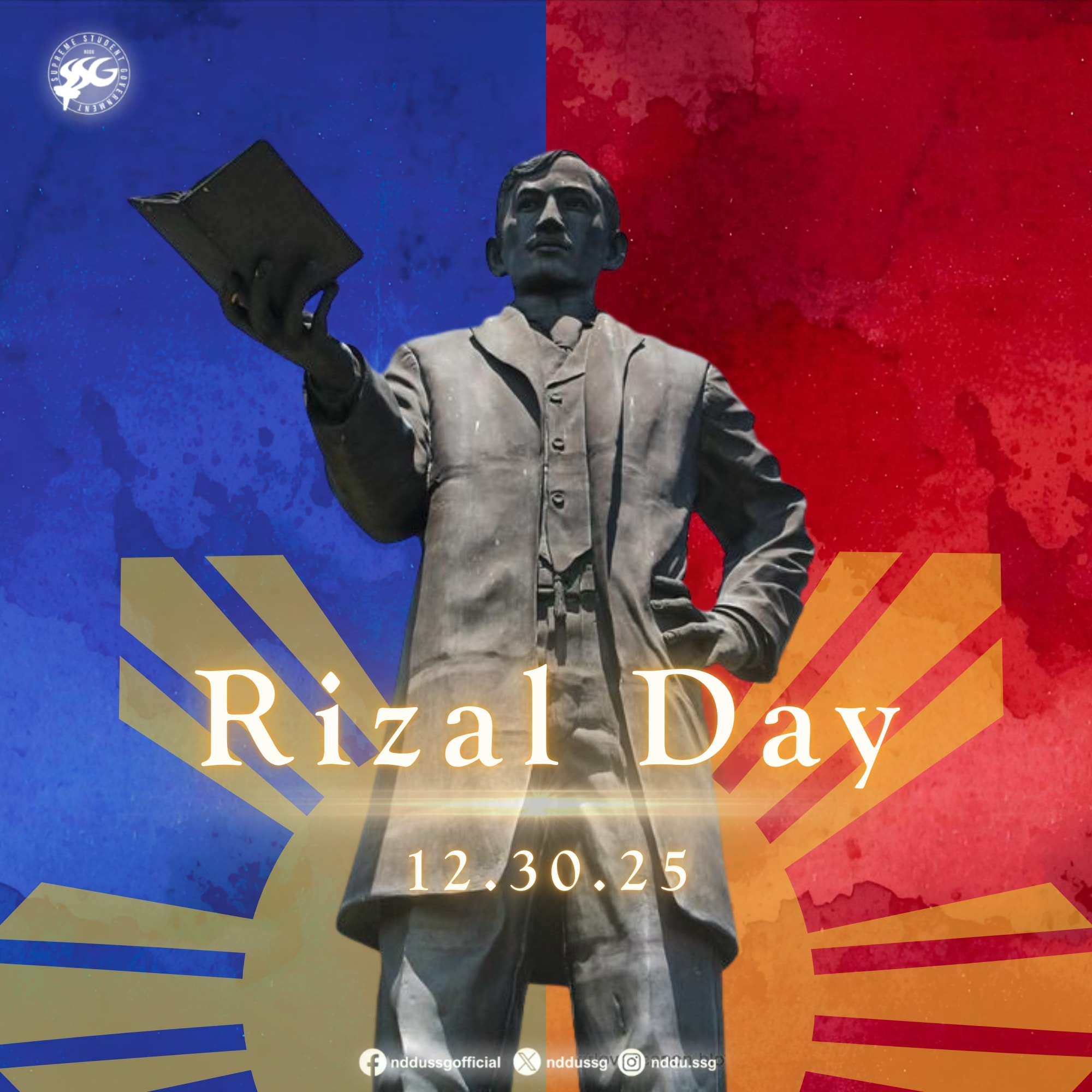 NDDU - 𝐇𝐚𝐩𝐩𝐲 𝐑𝐢𝐳𝐚𝐥 𝐃𝐚𝐲! Every December 30, we commemorate the life and ...