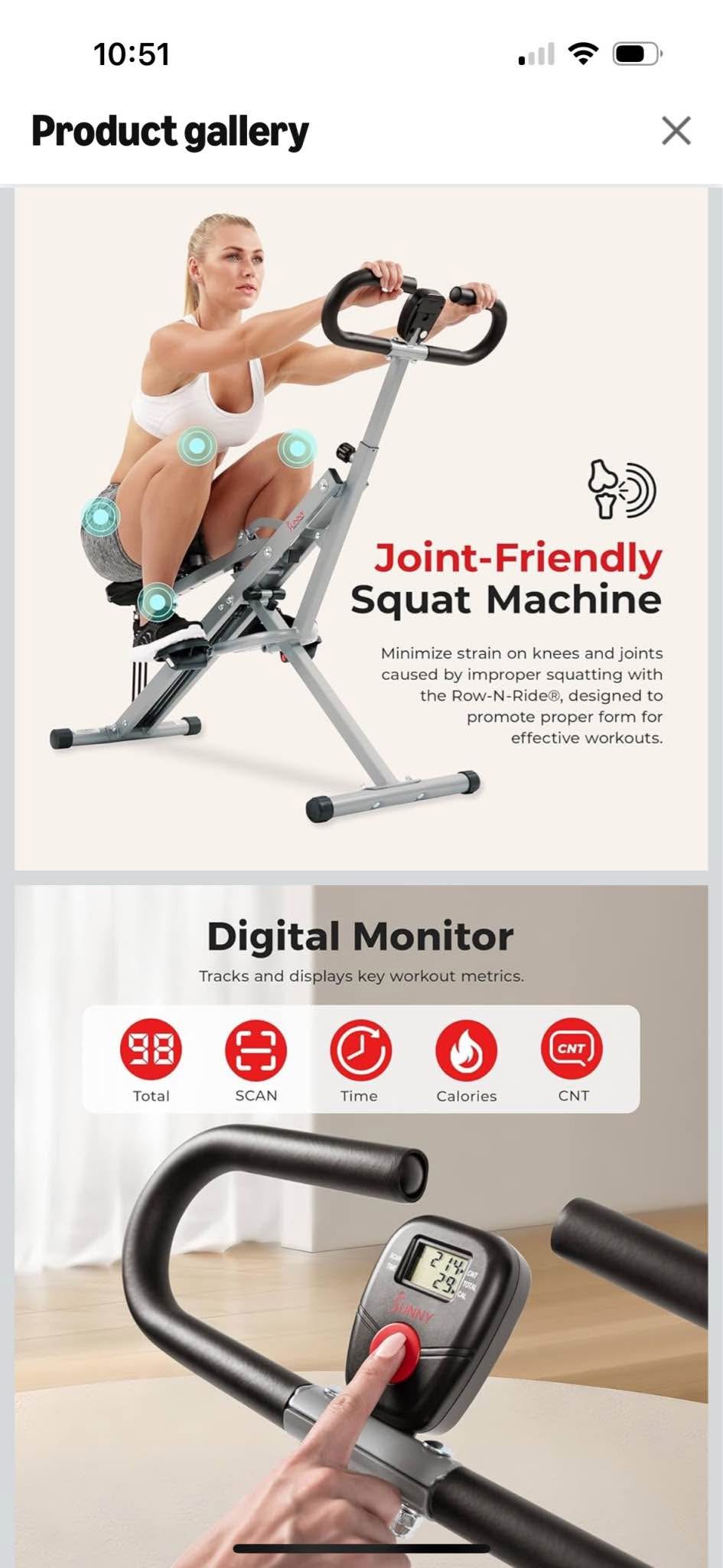 BRAND NEW in box smart row-n-ride exercise machine (foldable) - Rowing ...