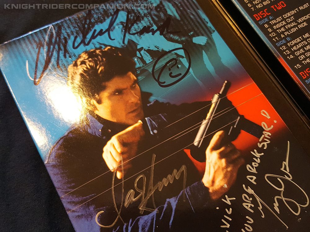 The Knight - A closer look at David Hasselhoff's autograph(s) | Facebook