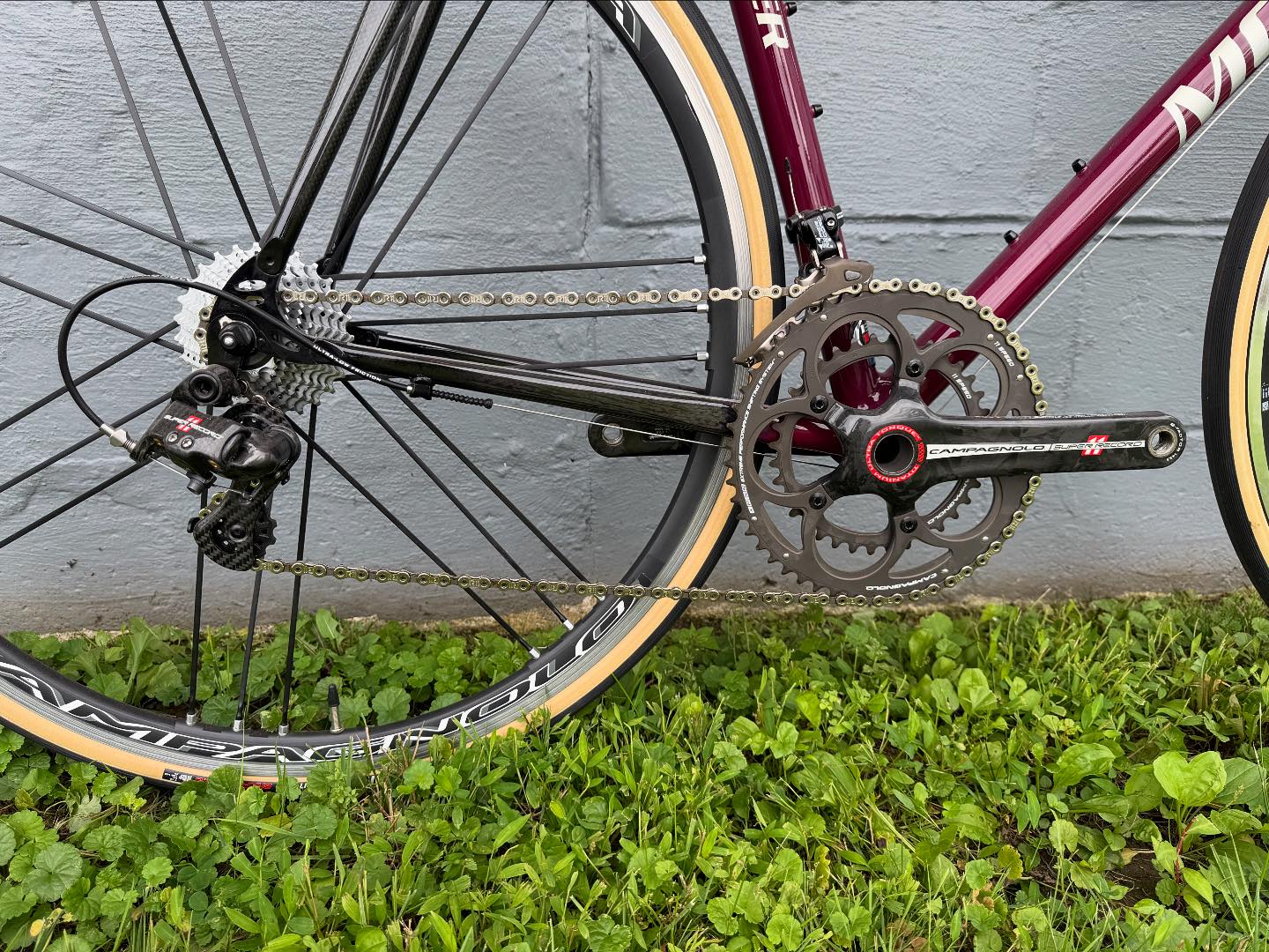 SAKAMOTO 20x1・1/8 スチル 6速 500mm minivelo Moser bike with Campagnolo Super Record 11v and Shamal Ultra wheelset