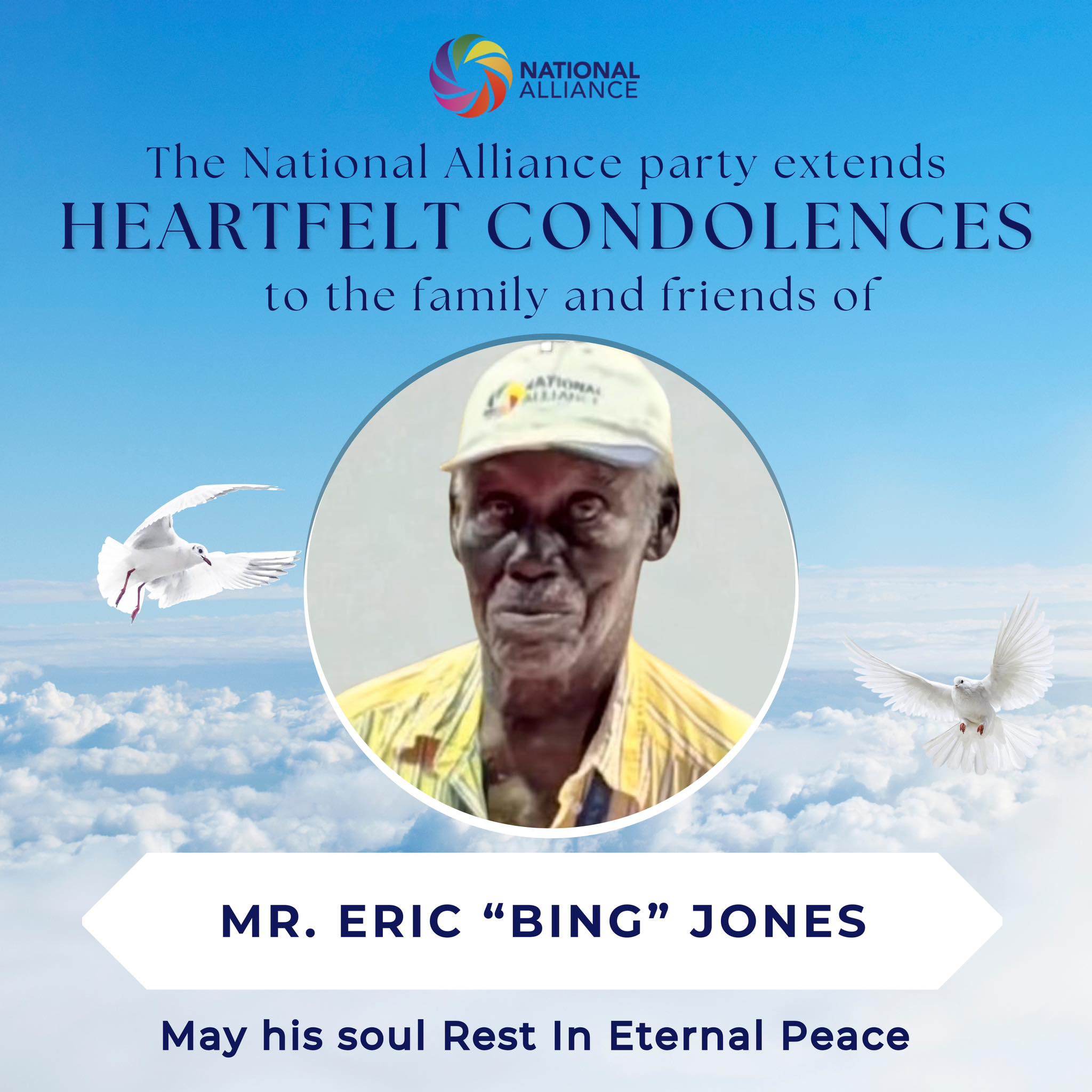 National - On behalf of the National Alliance family, we extend our ...