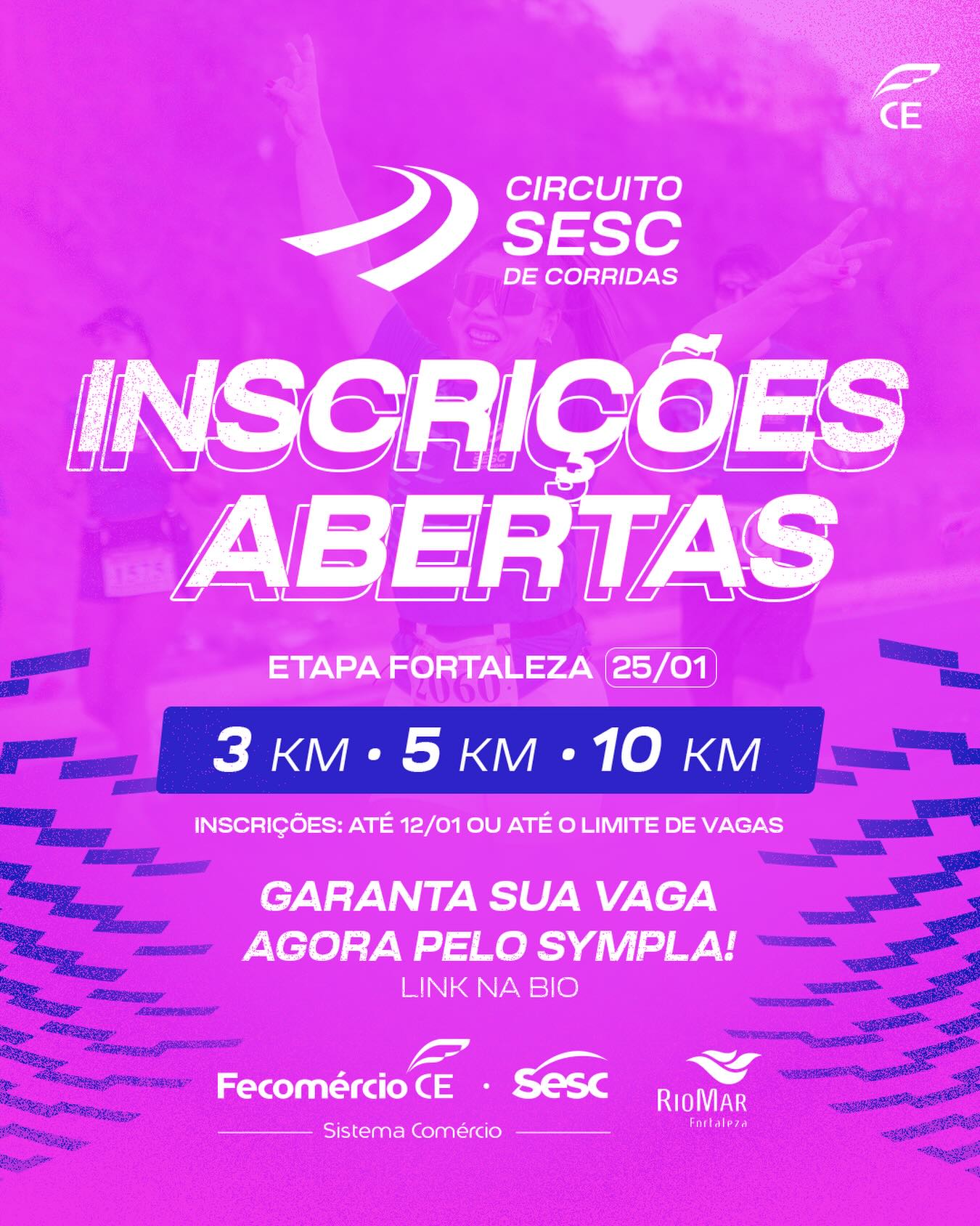 Sesc Ceará - 🏃‍♀️ Inscrições abertas! O Circuito Sesc de... | Facebook