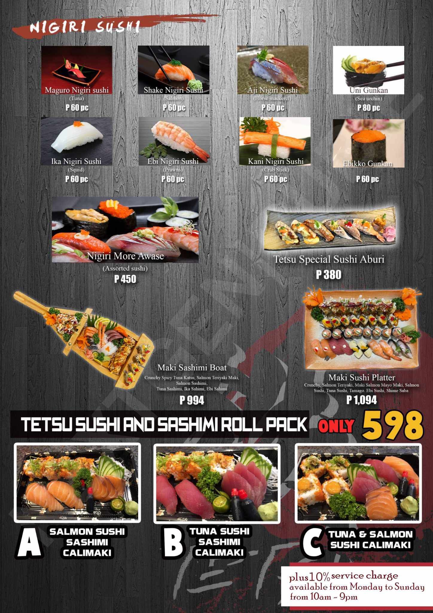 Tetsu Japanese Restaurant | Las Piñas