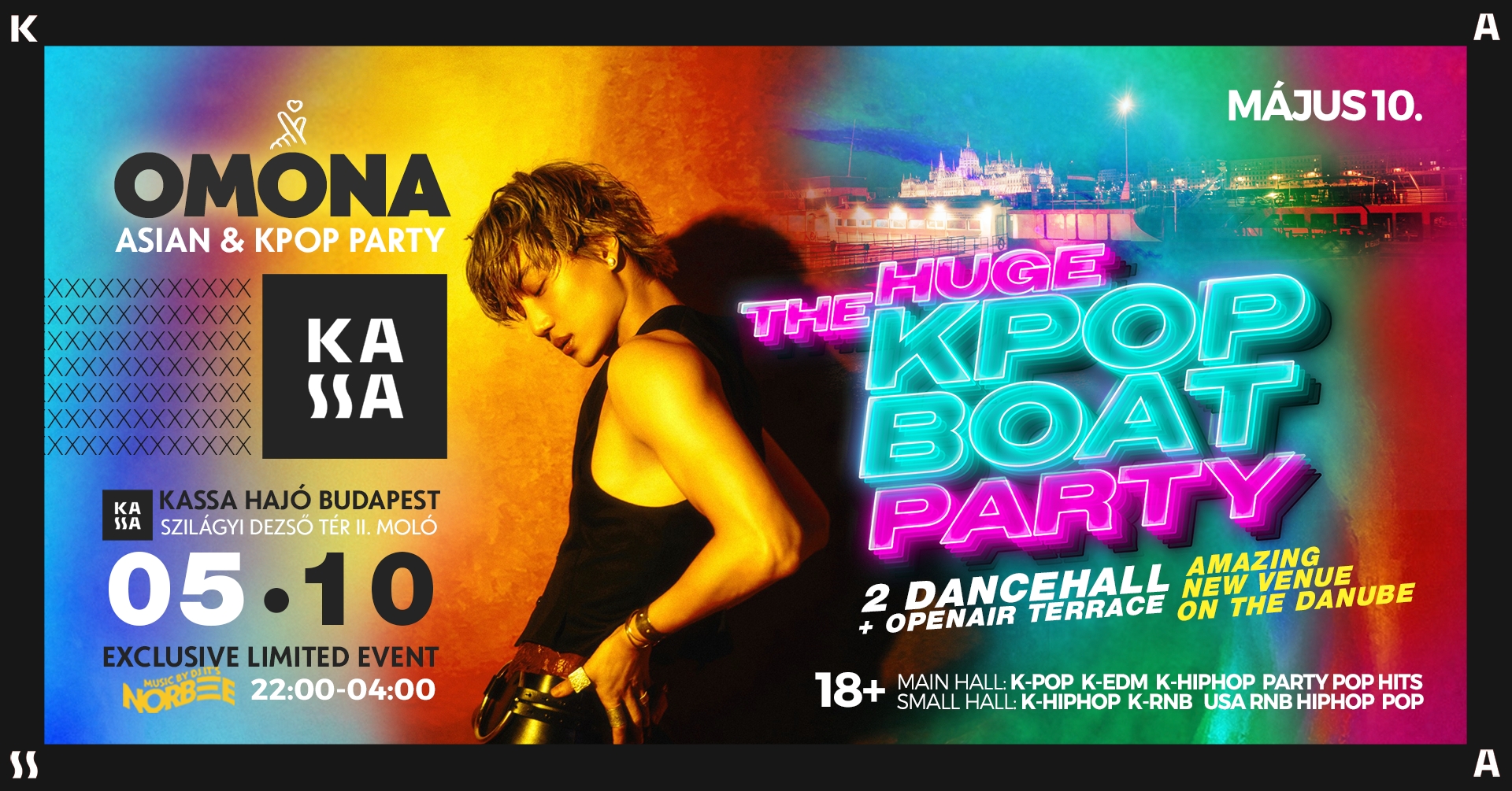 OMONA ∎ The Huge KPOP BOAT PARTY ∎ KASSA HAJÓ [NEW] ∎ The Biggest K ...