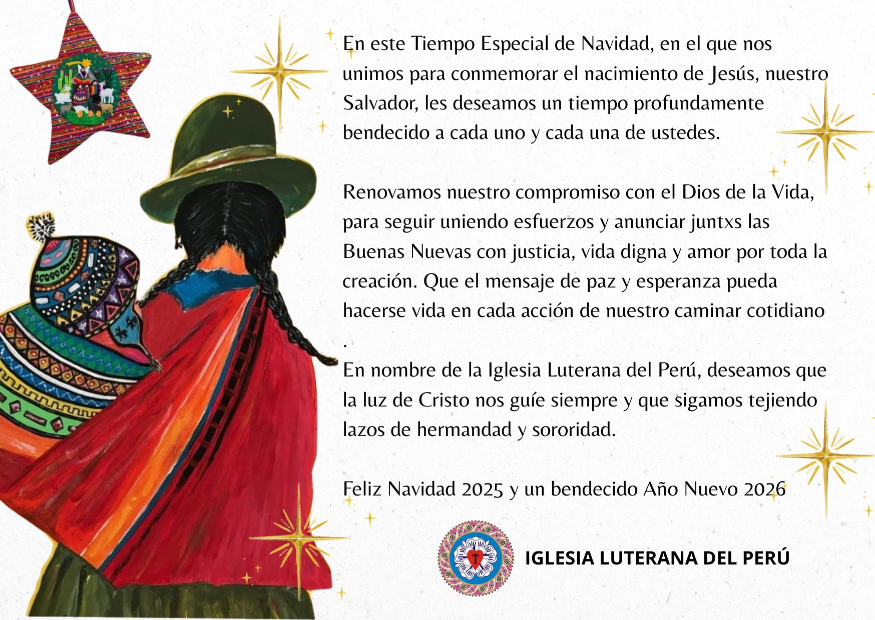 Iglesia - Al cerrar el 2025, agradecemos el camino compartido en fe y ...