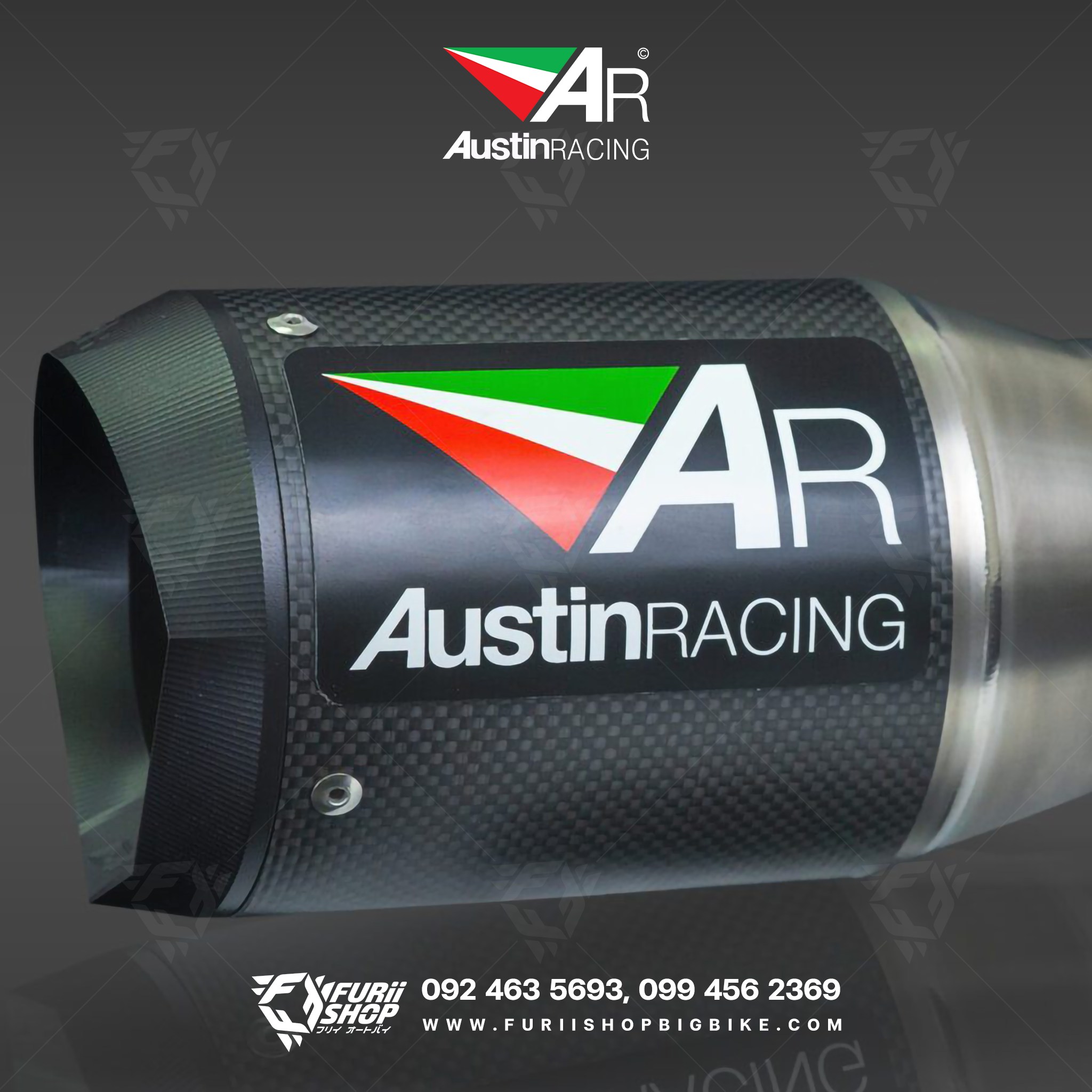Furii - 🇬🇧 ท่อ Austin Racing GP1R 🇬🇧 รูปทรงกะทัดรัด 🔥 แต่ให้ความแรงเกิน ...