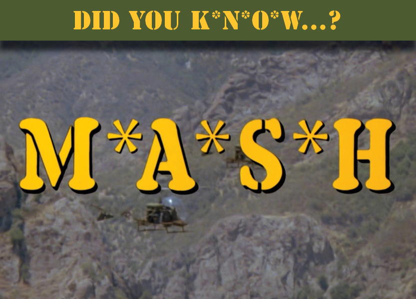 MASH - M*A*S*H was never the highest rated show during its run. Its ...
