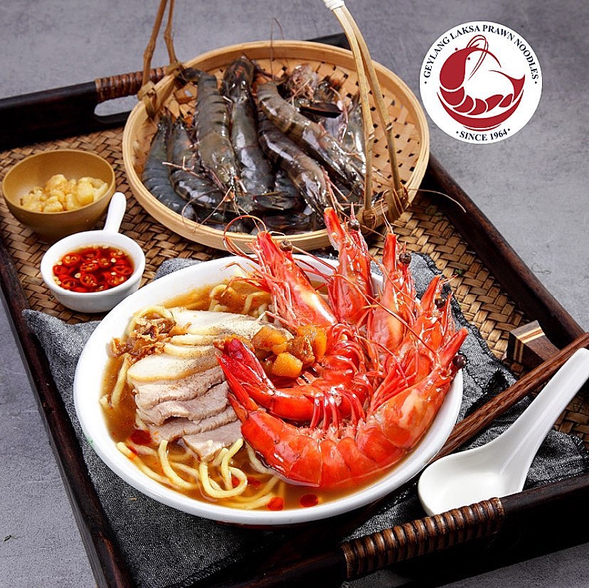 Geylang - Signature Jumbo Prawn noodles- fresh prawns everyday ...