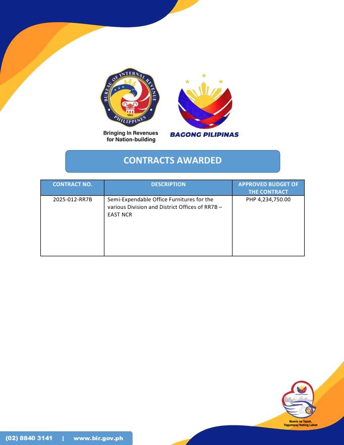 BIR - Tax Filing Centers of RDOs under Revenue Region No. 7B, East NCR ...