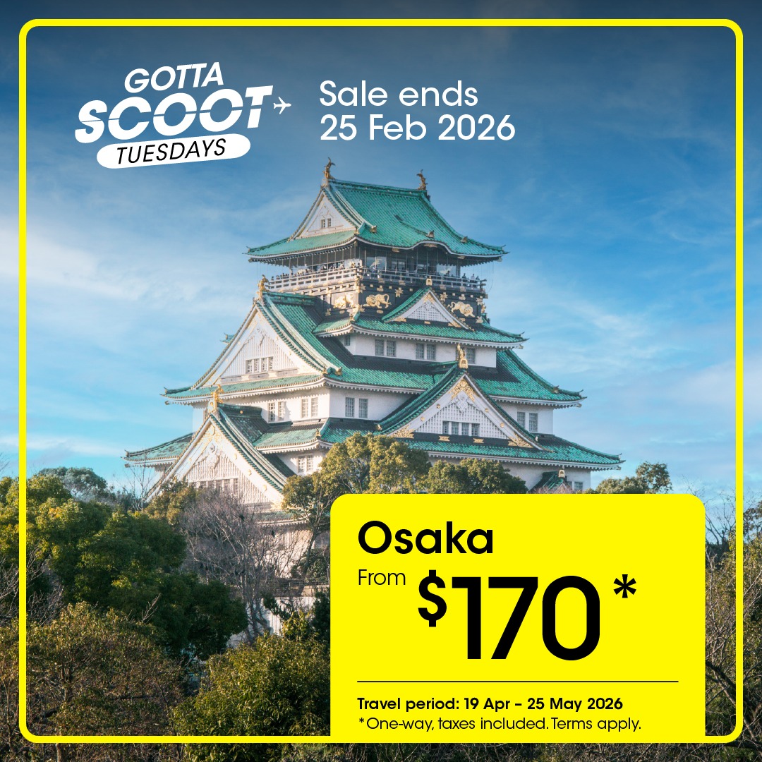 FlyScoot - 🛫Your Tuesday just got brighter with... | Facebook