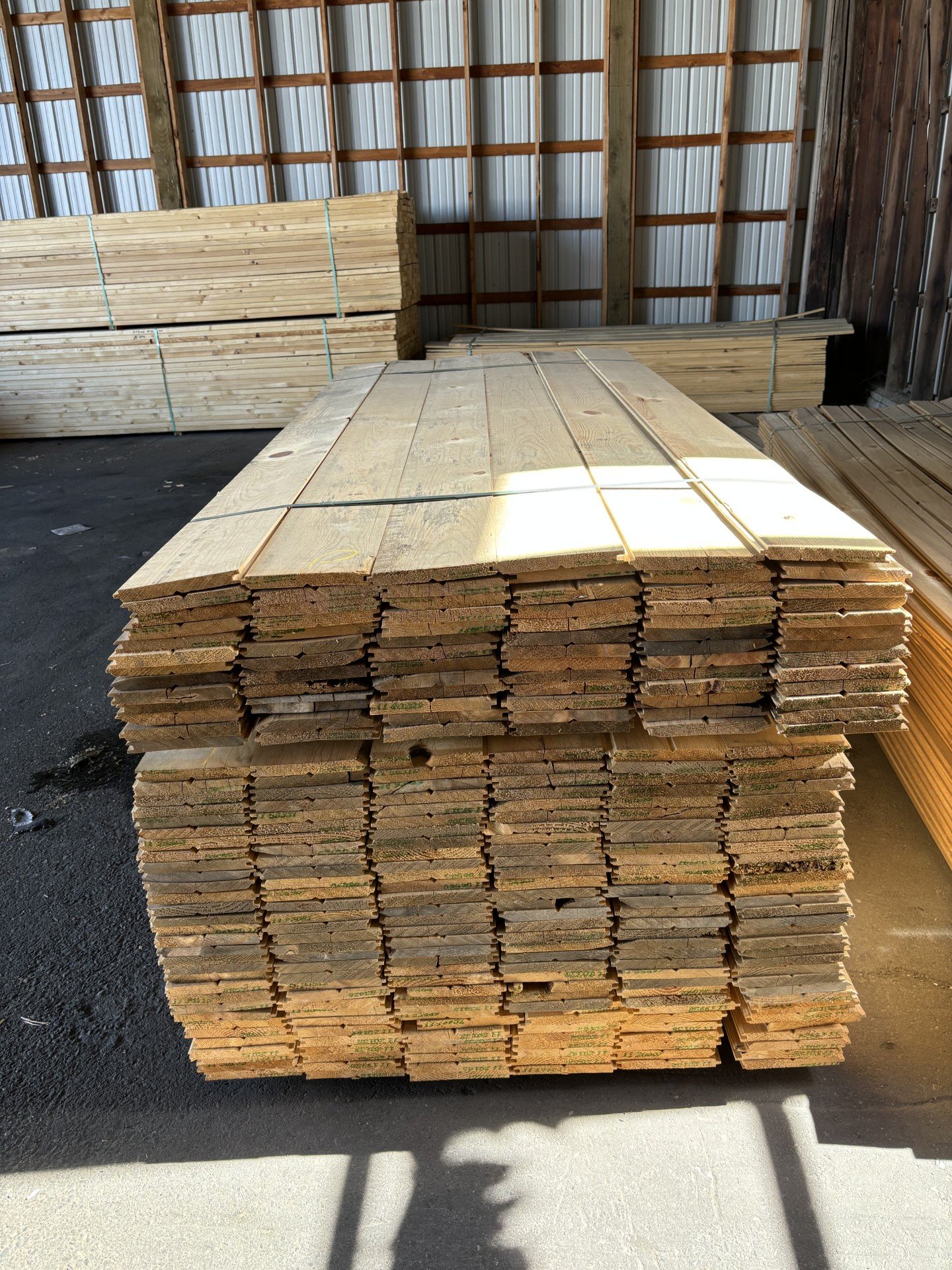 Ponderosa Pine Pattern 116 T&G 1x8x8 - Fencing - Spokane Valley ...