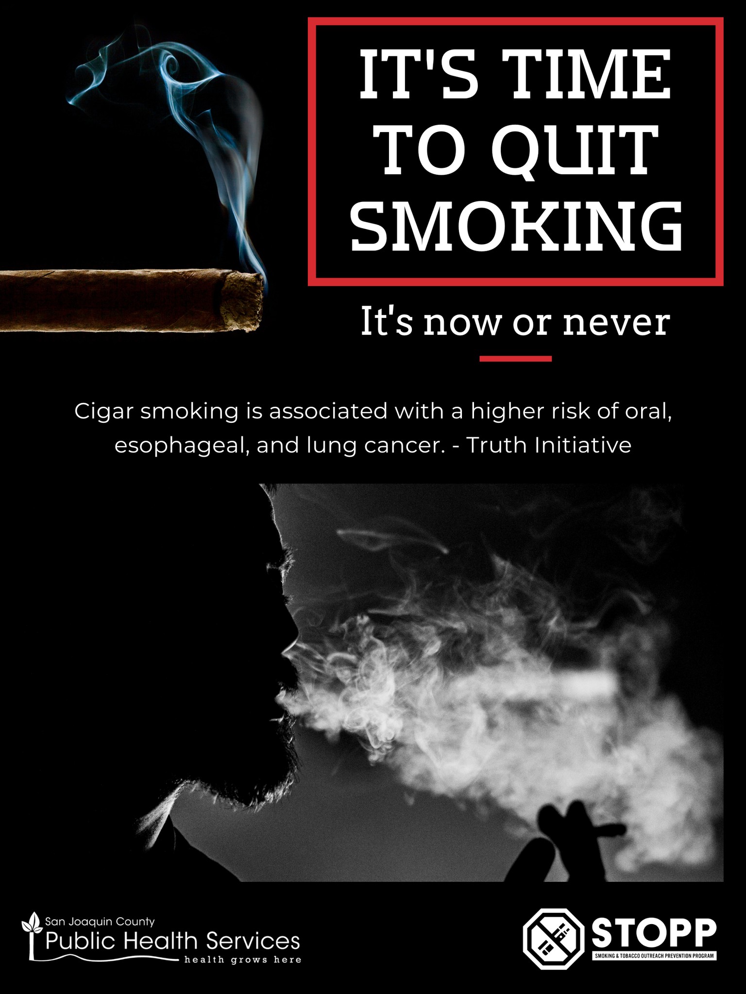 One cigar can... - San Joaquin County Public Health Services | Facebook