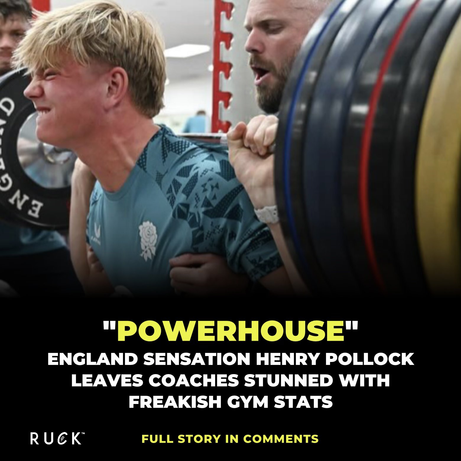 Ruck.co.uk - Henry Pollock is a physical freak!😳🤯 | Facebook