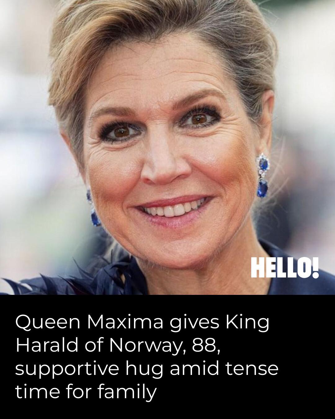 HELLO! - Queen Maxima of the Netherlands was captured... | Facebook