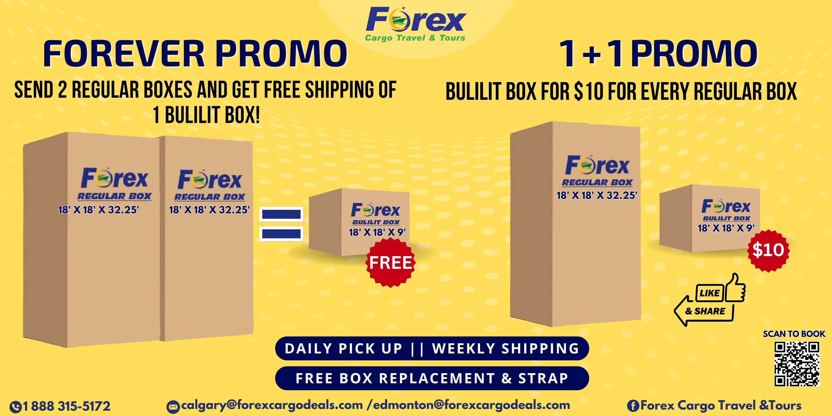 💙📦 PADALA PARA SA PAMILYANG... - Forex Cargo Travel & Tours | Facebook