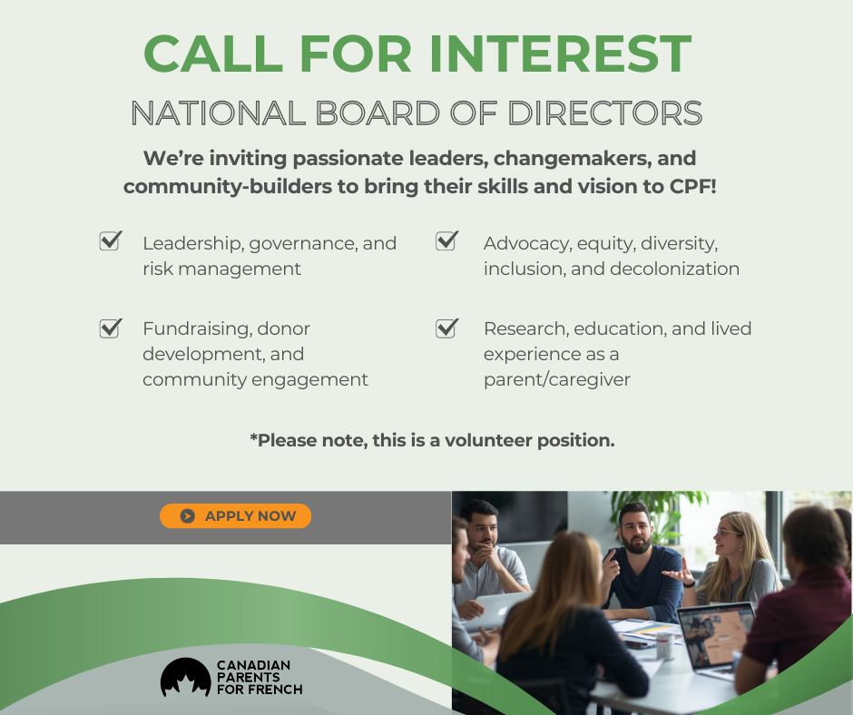 Canadian - Call for Interest to the CPF National Board of Directors ...