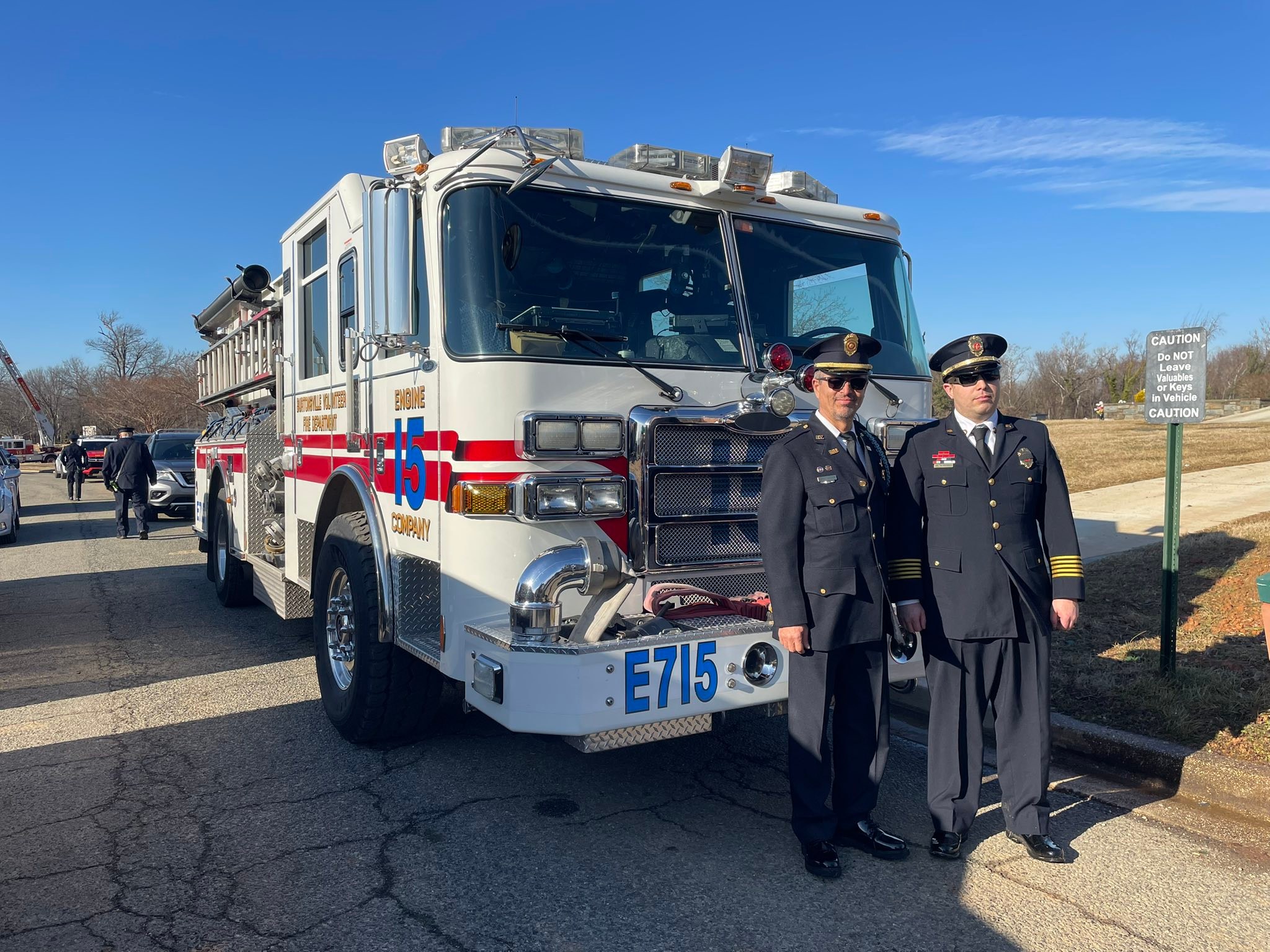 Burtonsville - The BVFD participated in honoring former BVFD Member and ...