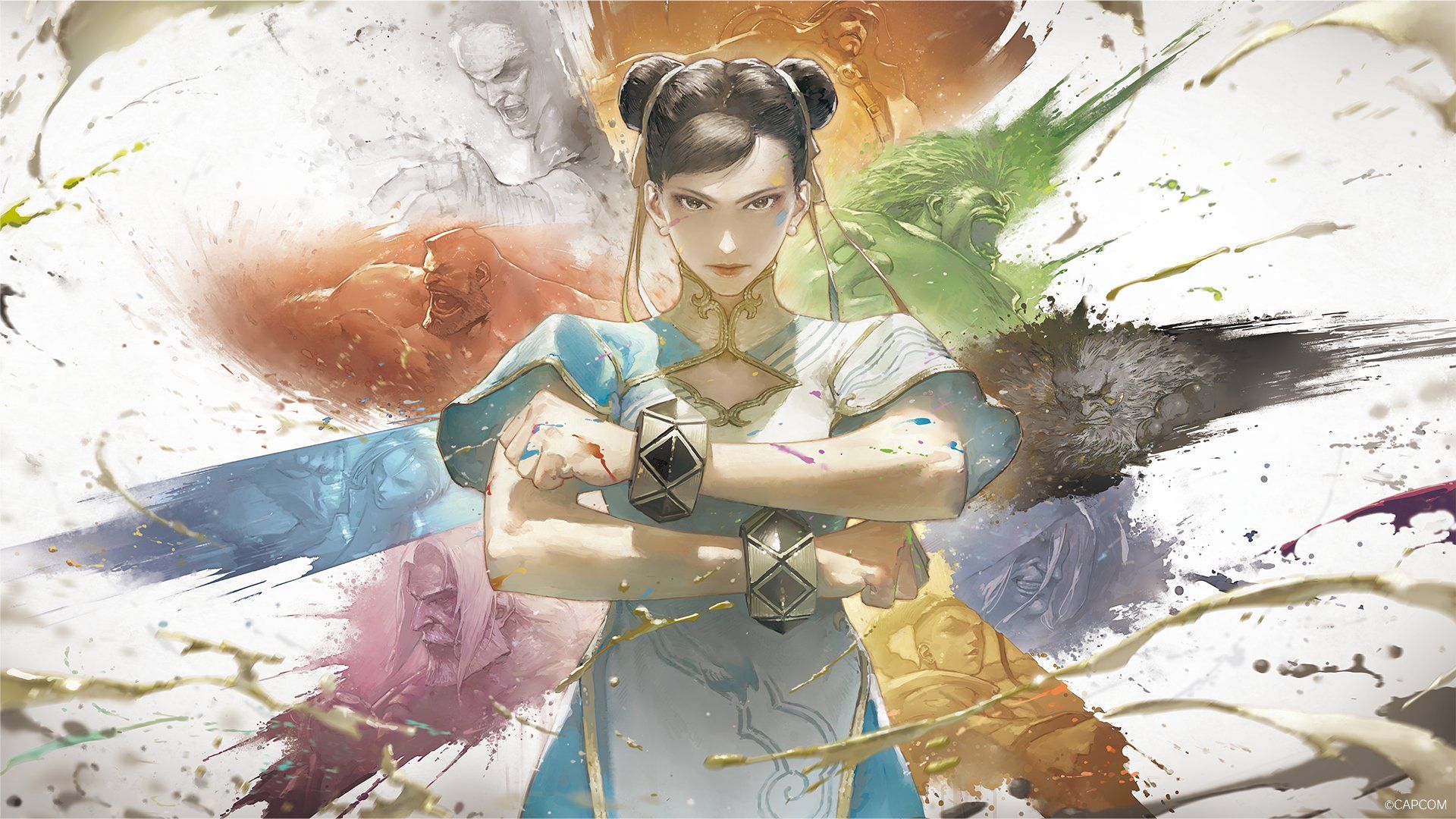 Capcom Cup 12 Main Visual Artwork by Fukumori-kun #chunli #capcom
