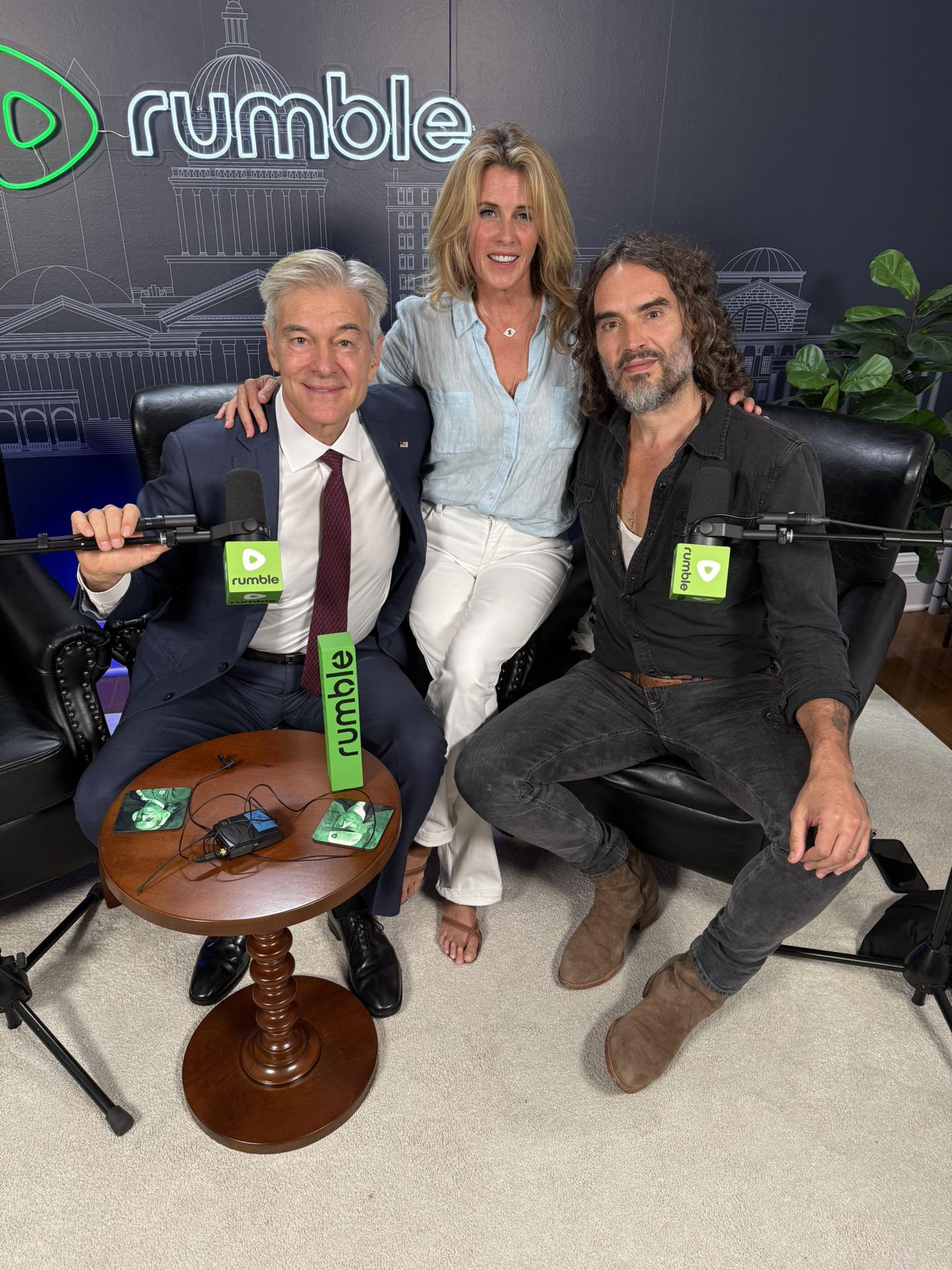 Dr. - Thanks to Russell Brand for having Lisa and me on his podcast ...